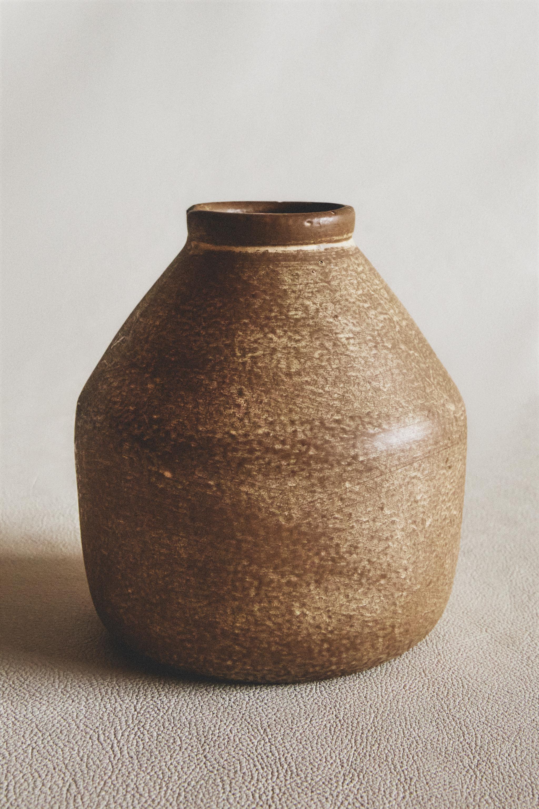 SMALL METAL VASE