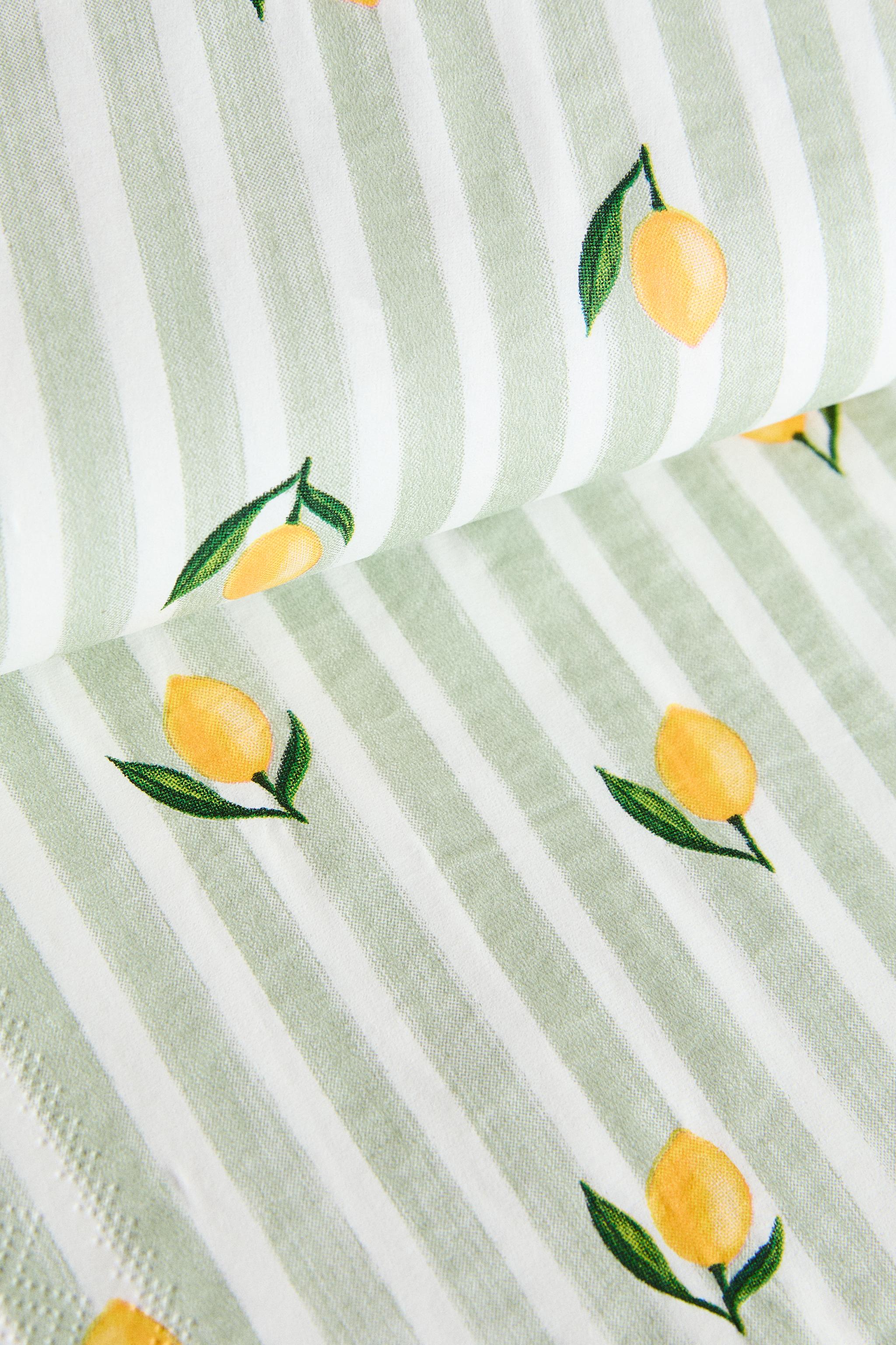 SET OF LEMON PAPER NAPKINS (SET OF 20)