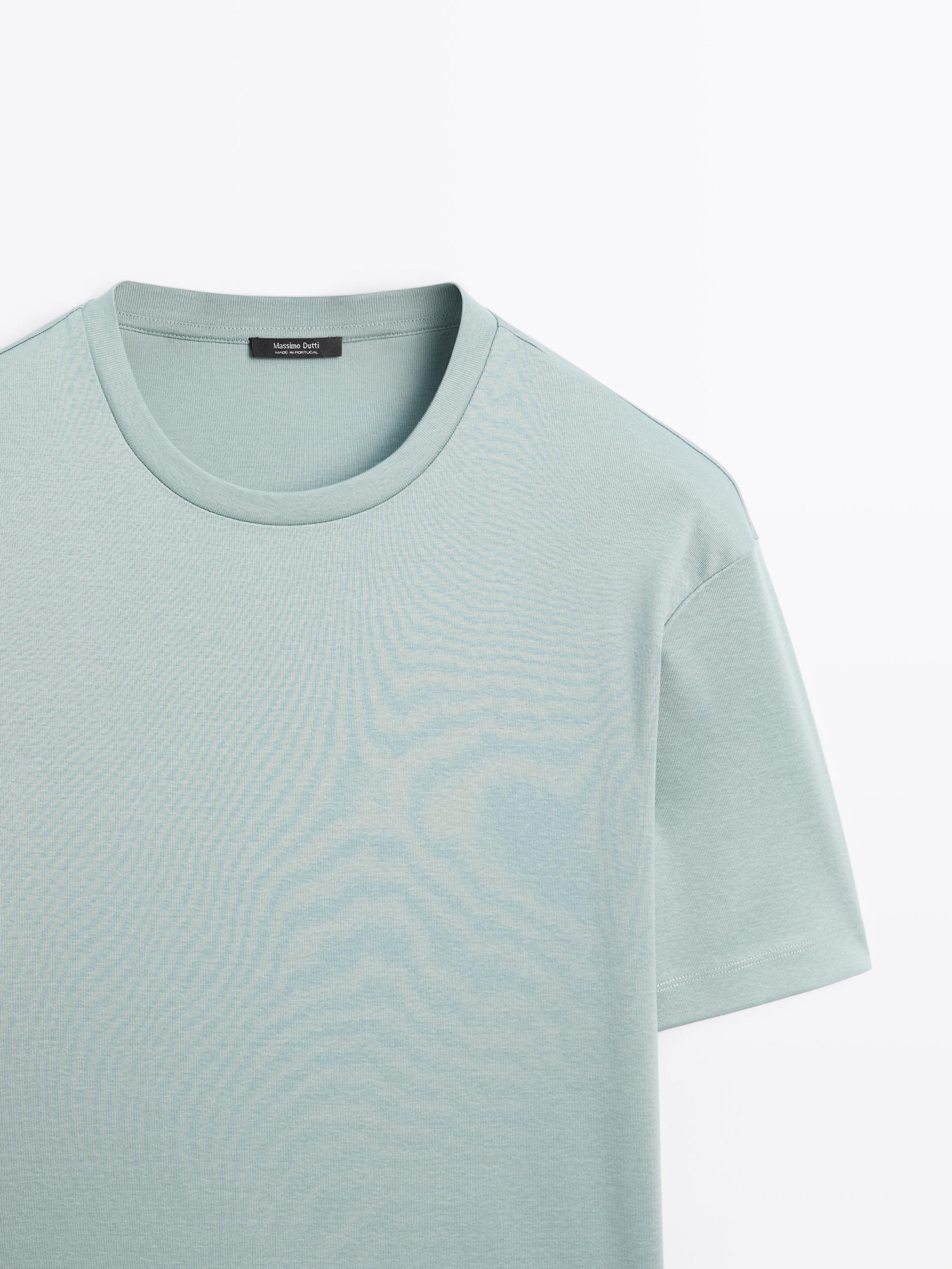 100% mercerised cotton T-shirt