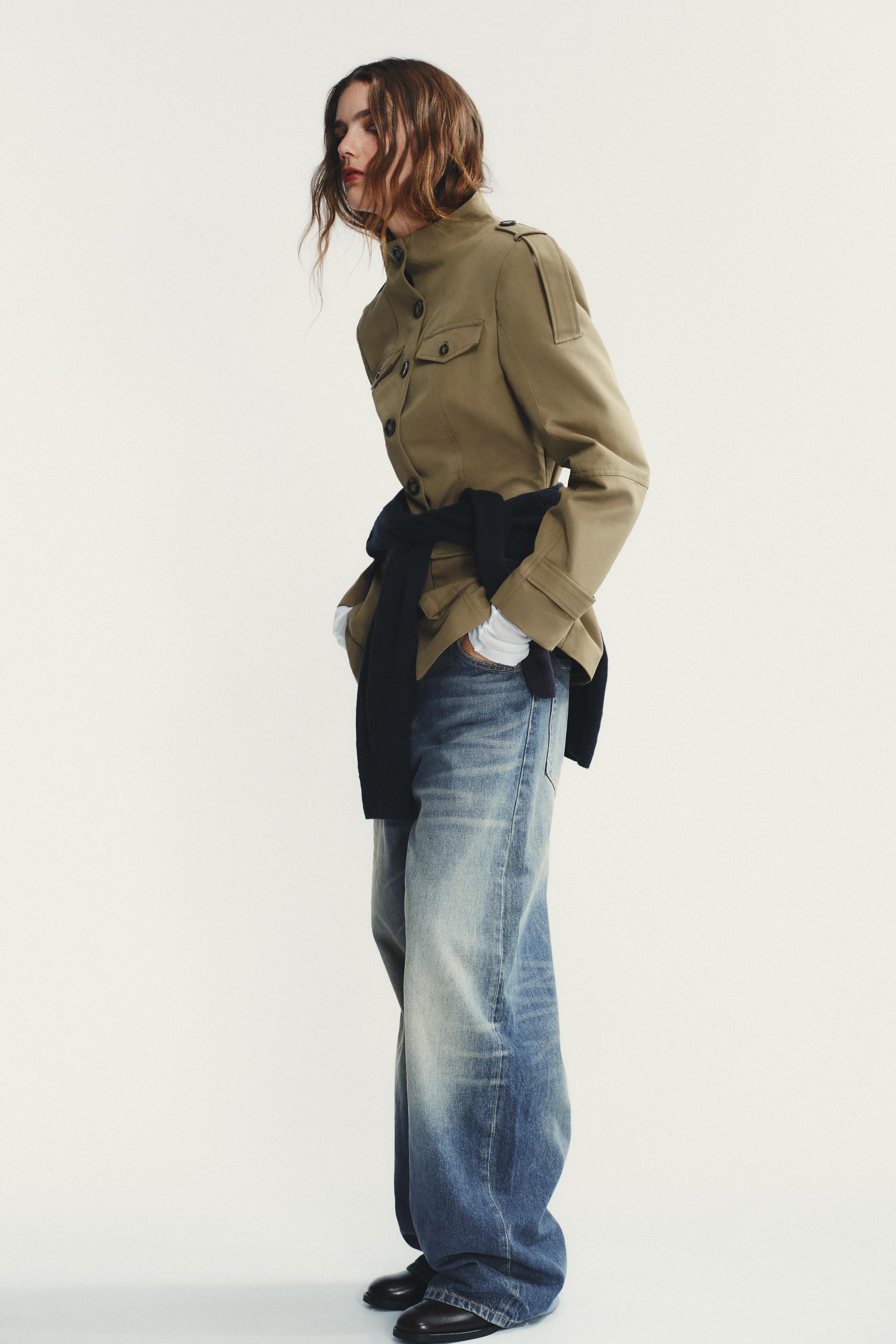 TABBED POCKET JACKET