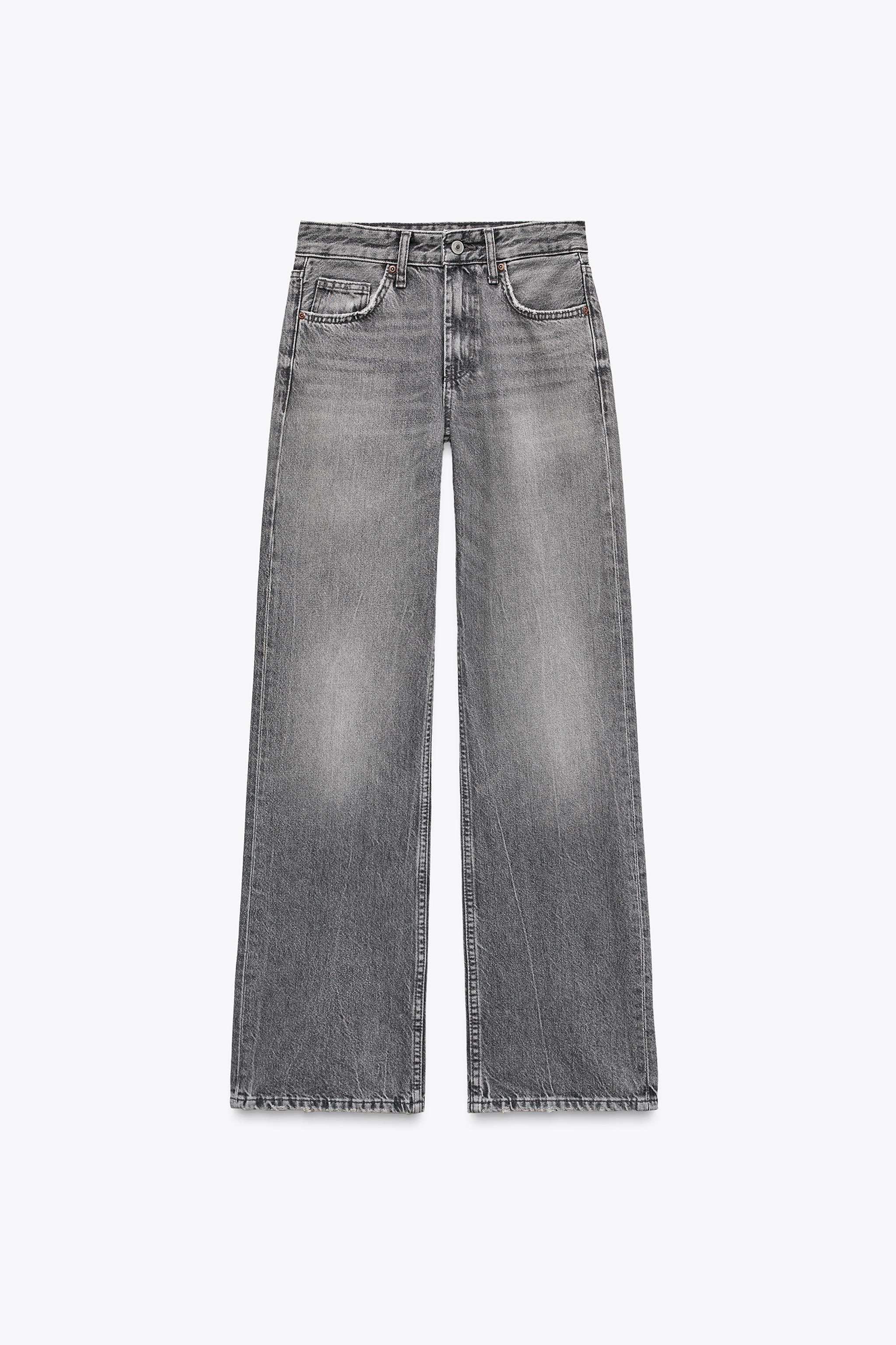 FULL LENGTH TRF MID-RISE WIDE LEG JEANS