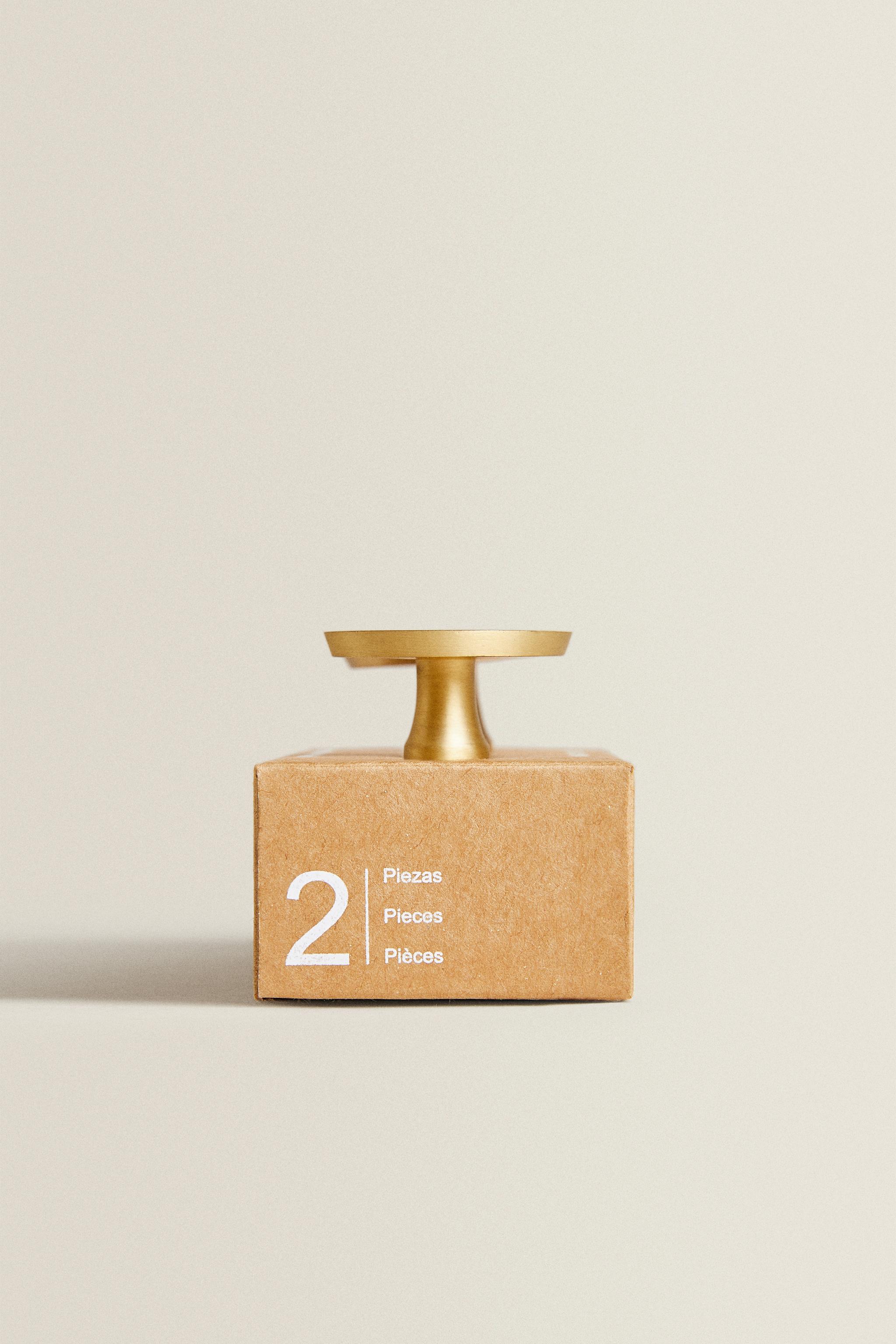 SET OF OVAL MOTHER-OF-PEARL KNOBS (SET OF 2)