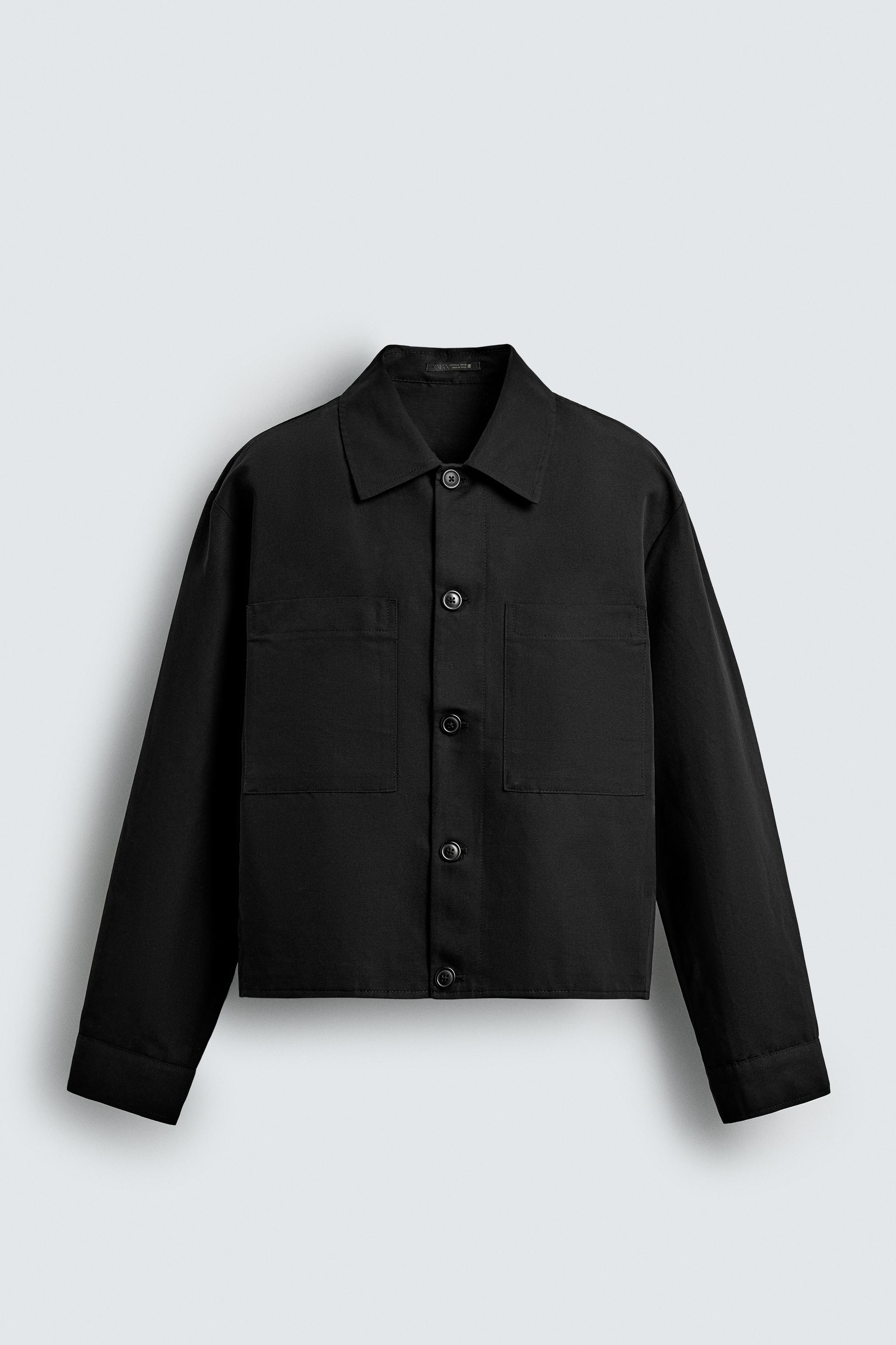 RELAXED FIT POCKET OVERSHIRT