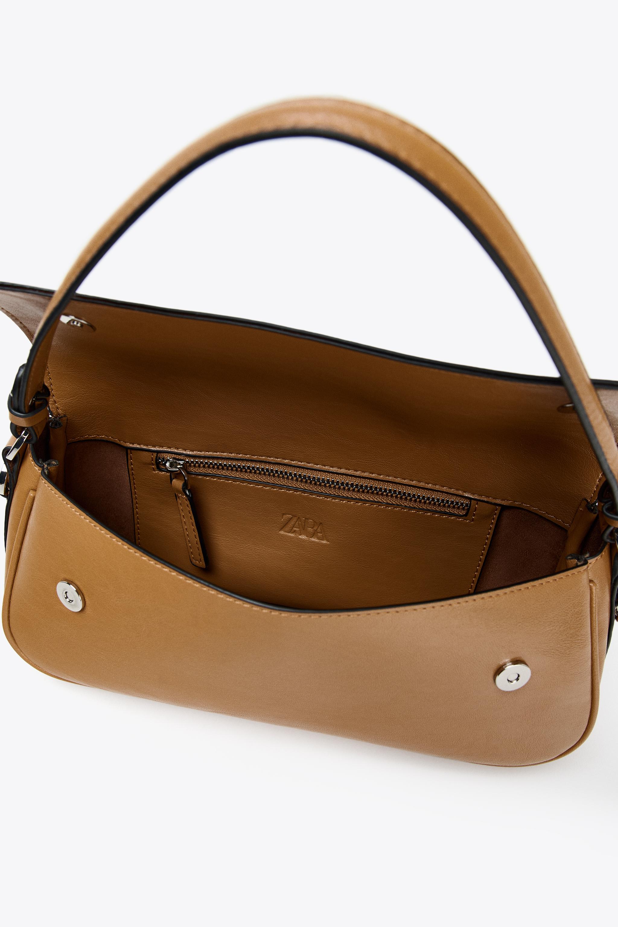 DOUBLE HANDLE CROSSBODY BAG