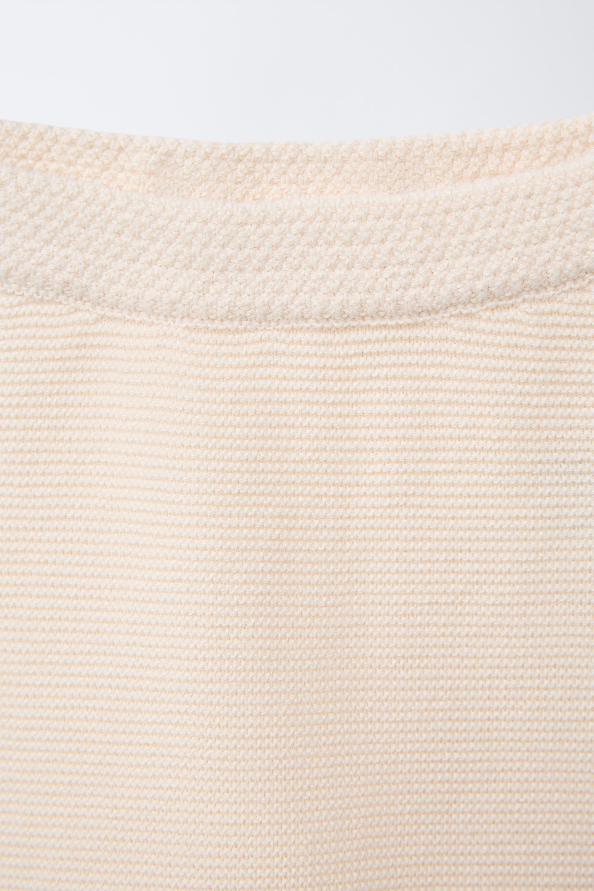 EMBROIDERED FLORAL LINKS KNIT PANTS