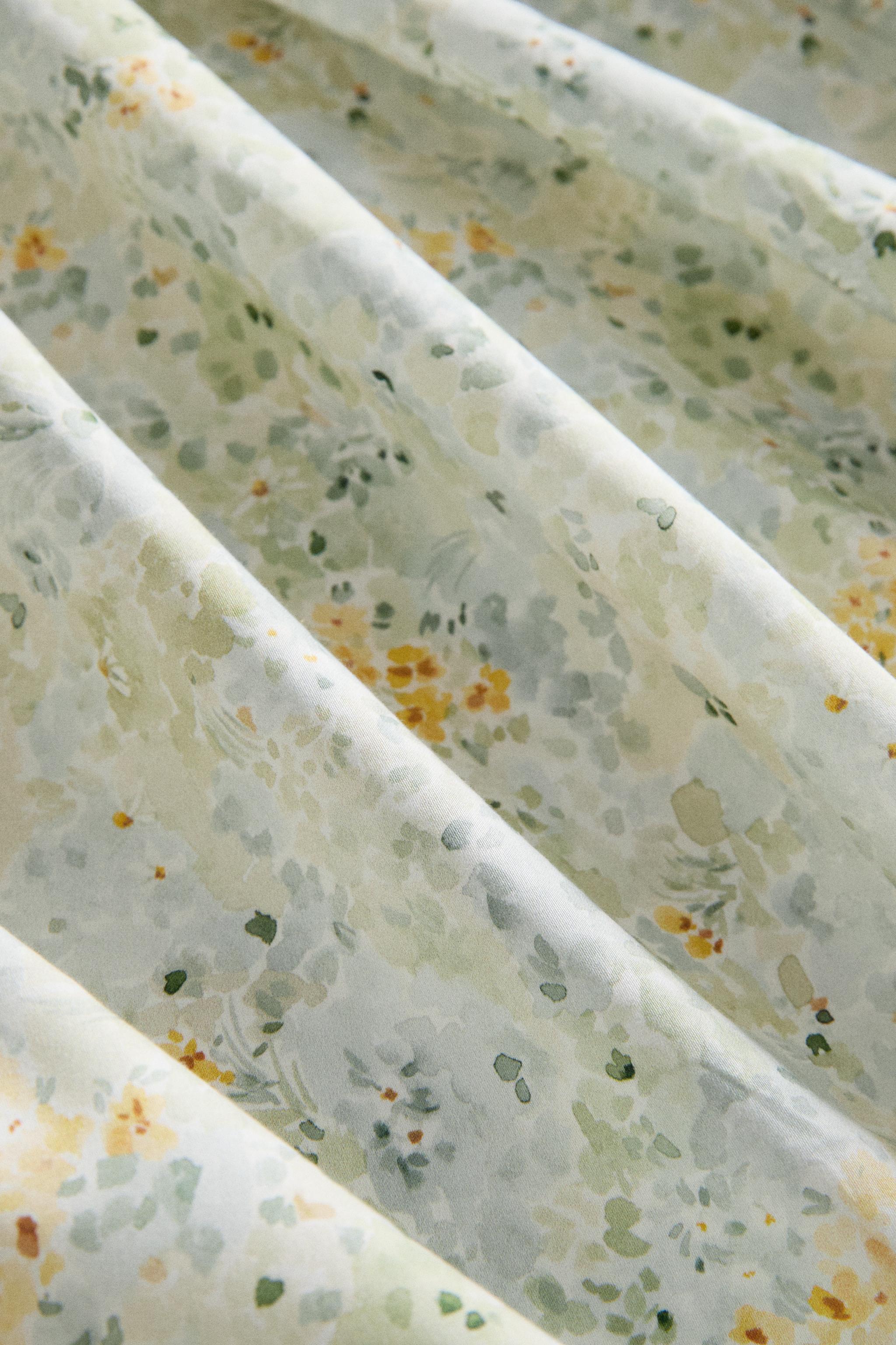 FLORAL PRINT DUVET COVER