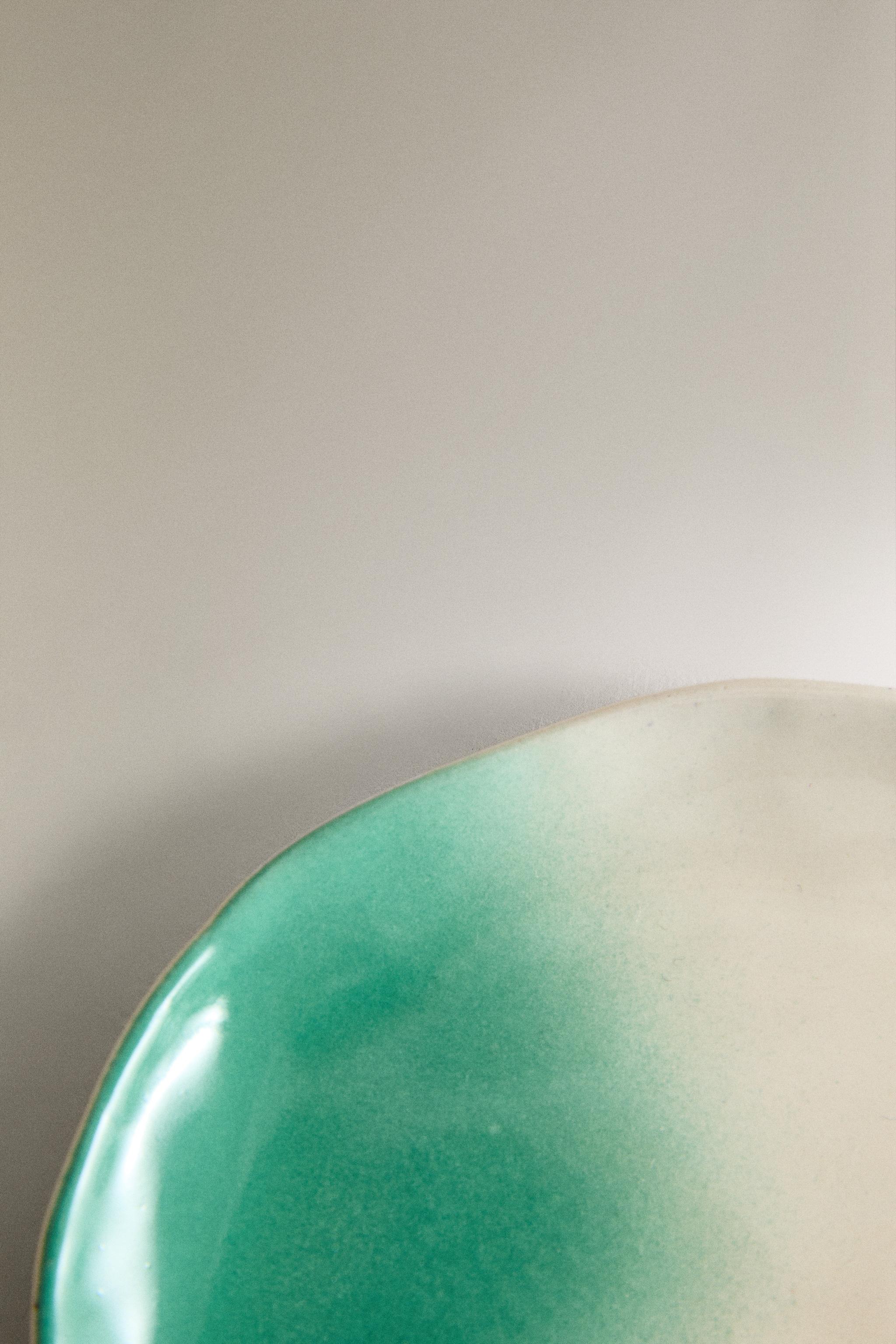 OMBRÉ STONEWARE SIDE PLATE X COLLAGERIE