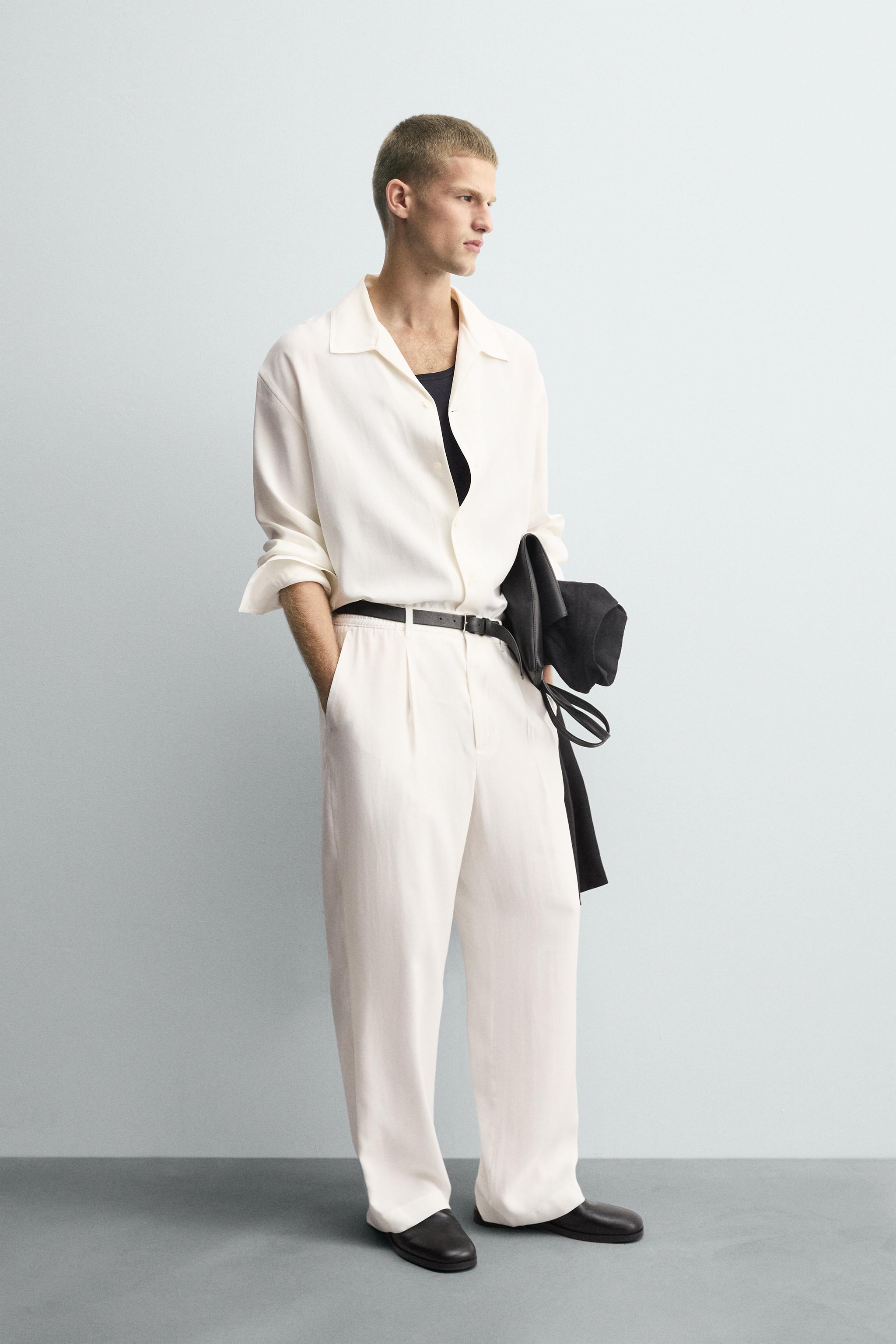 RELAXED FIT FLOWY SHIRT