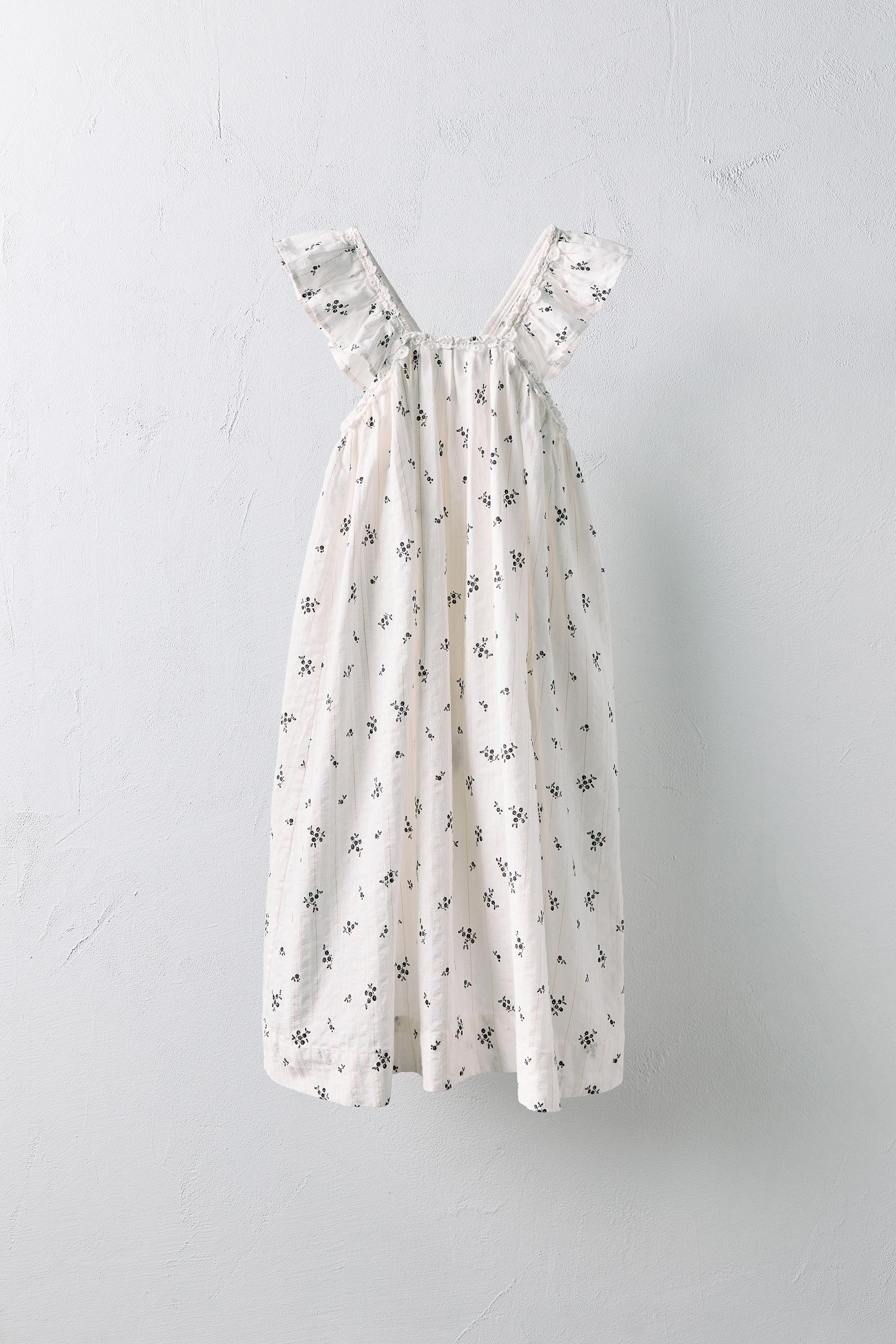 AGES 2-5/ LIMITED EDITION SPARKLY FLORAL DRESS
