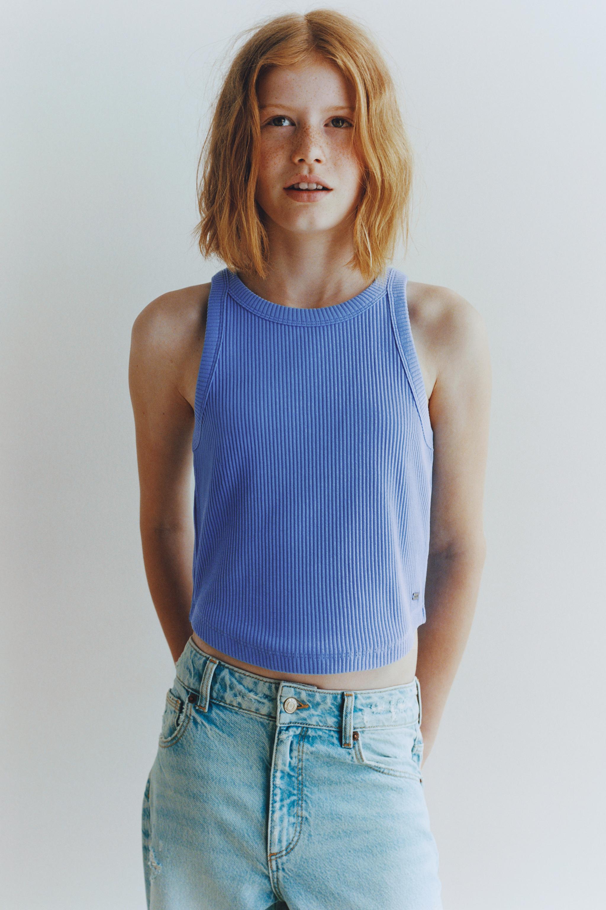 RIBBED SWIMMER T-SHIRT