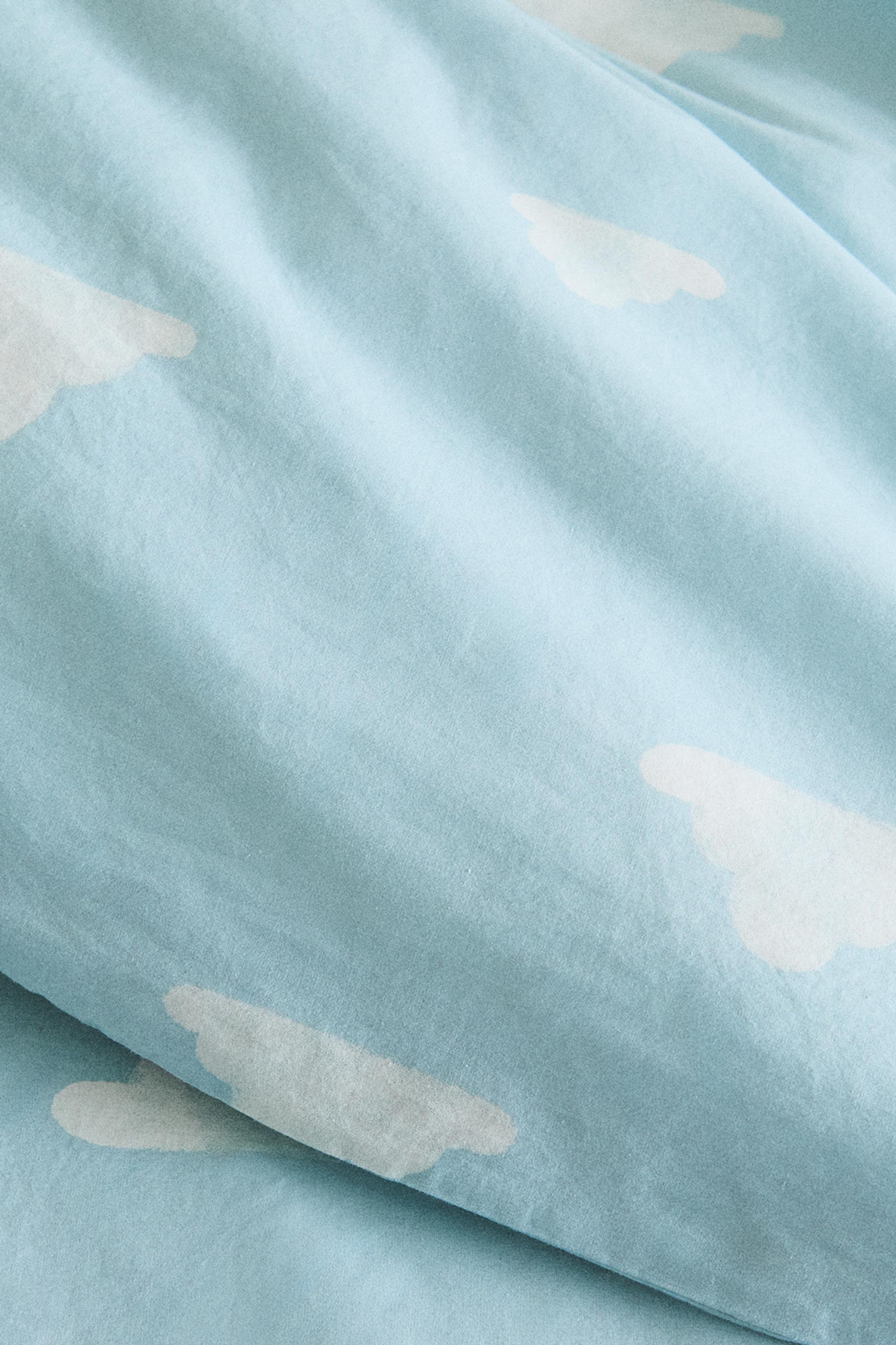 CHILDREN'S CLOUD PRINT DUVET COVER