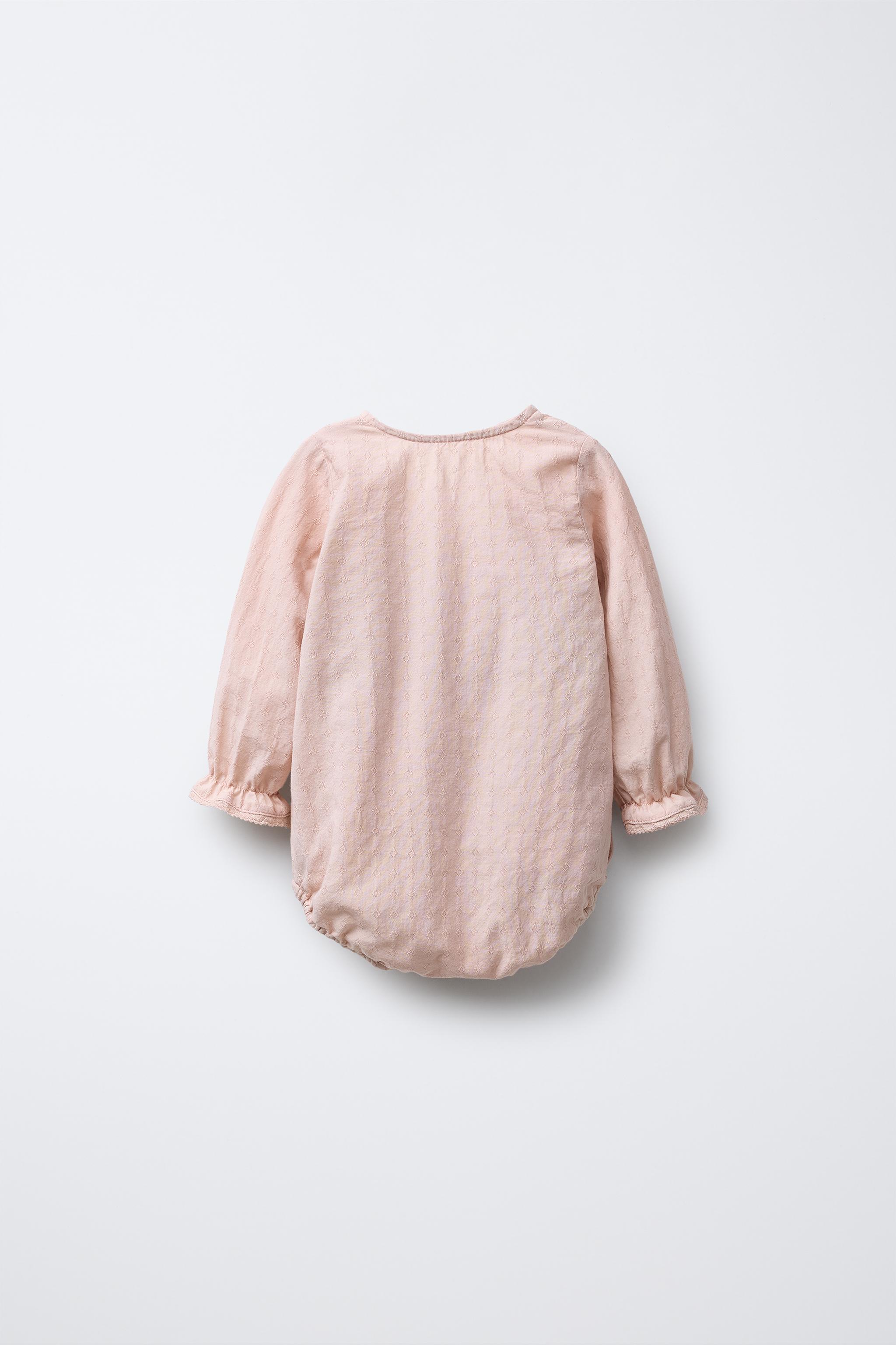 EMBROIDERED LACE ROMPER