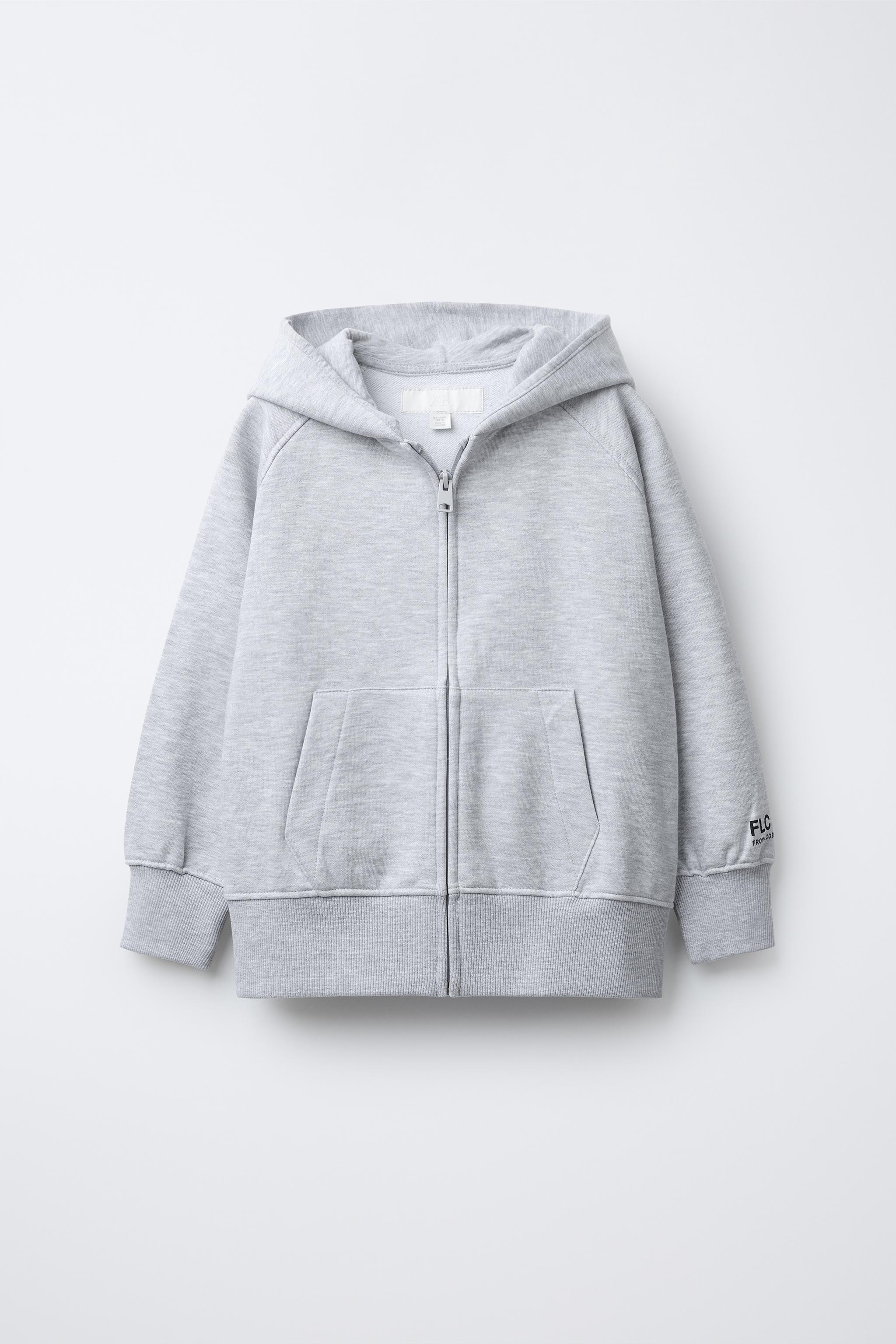BASIC ZIP SWEATSHIRT