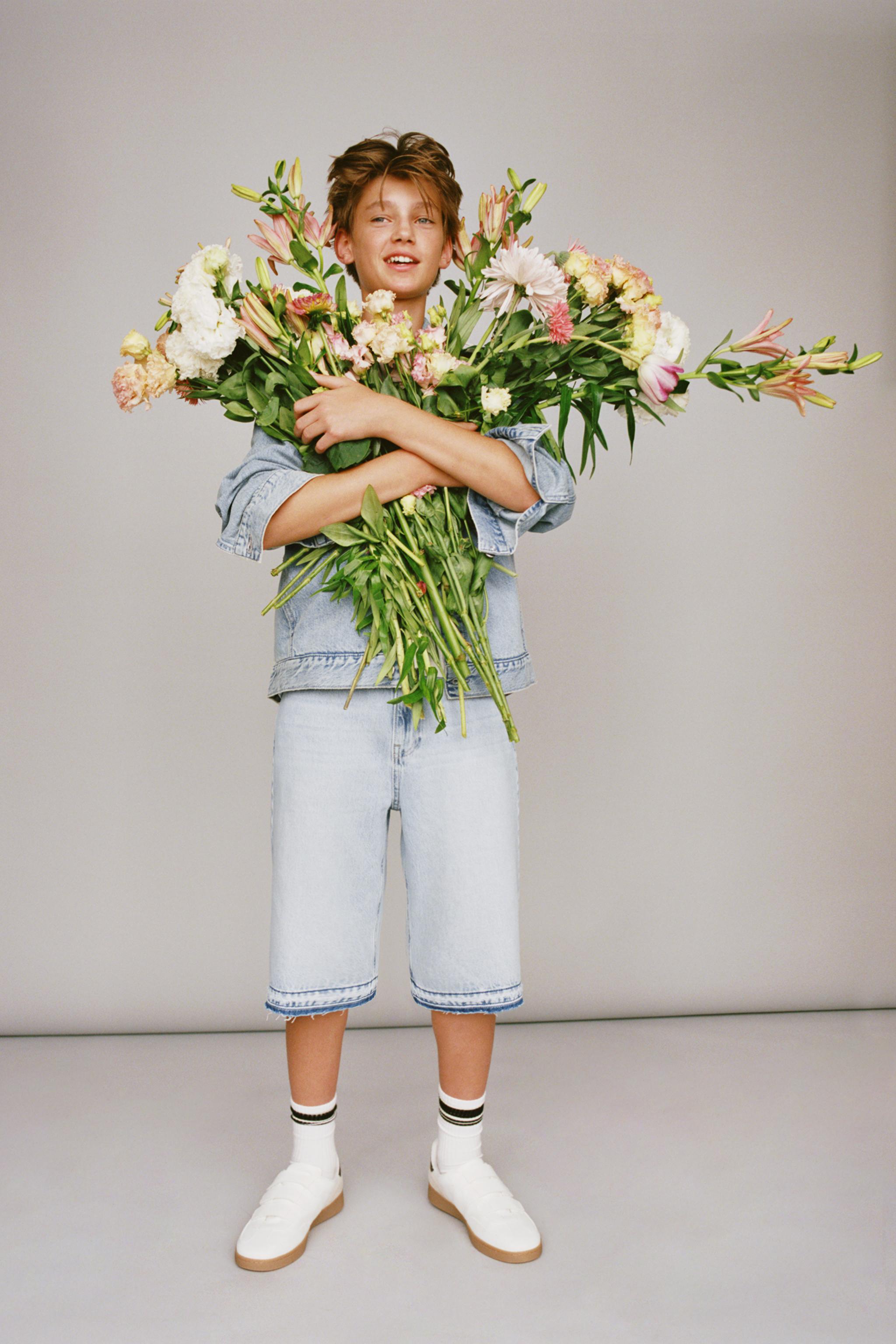 RELAXED BAGGY DENIM SHORTS