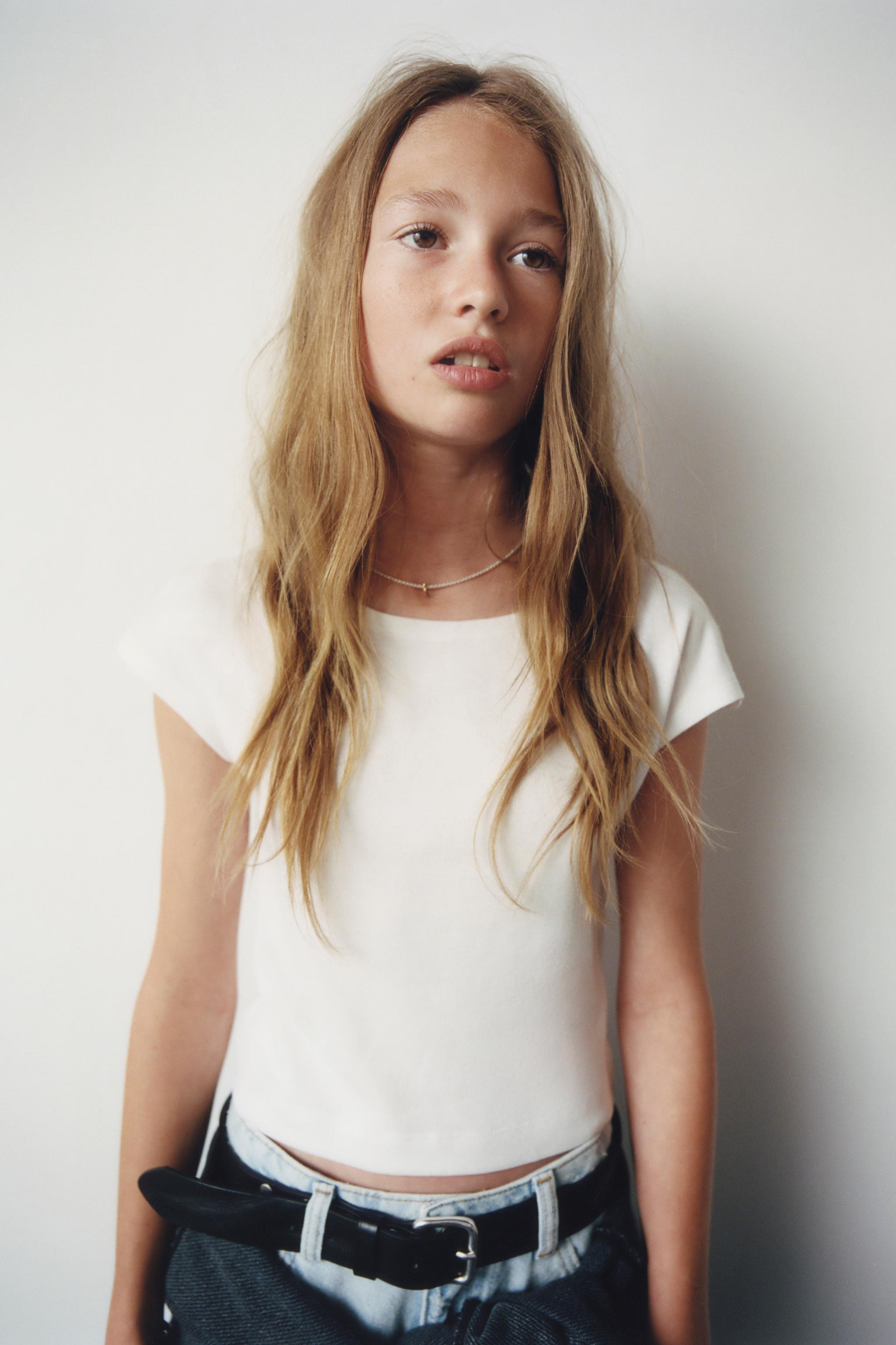 T-SHIRT WITH COTTON AND MODAL