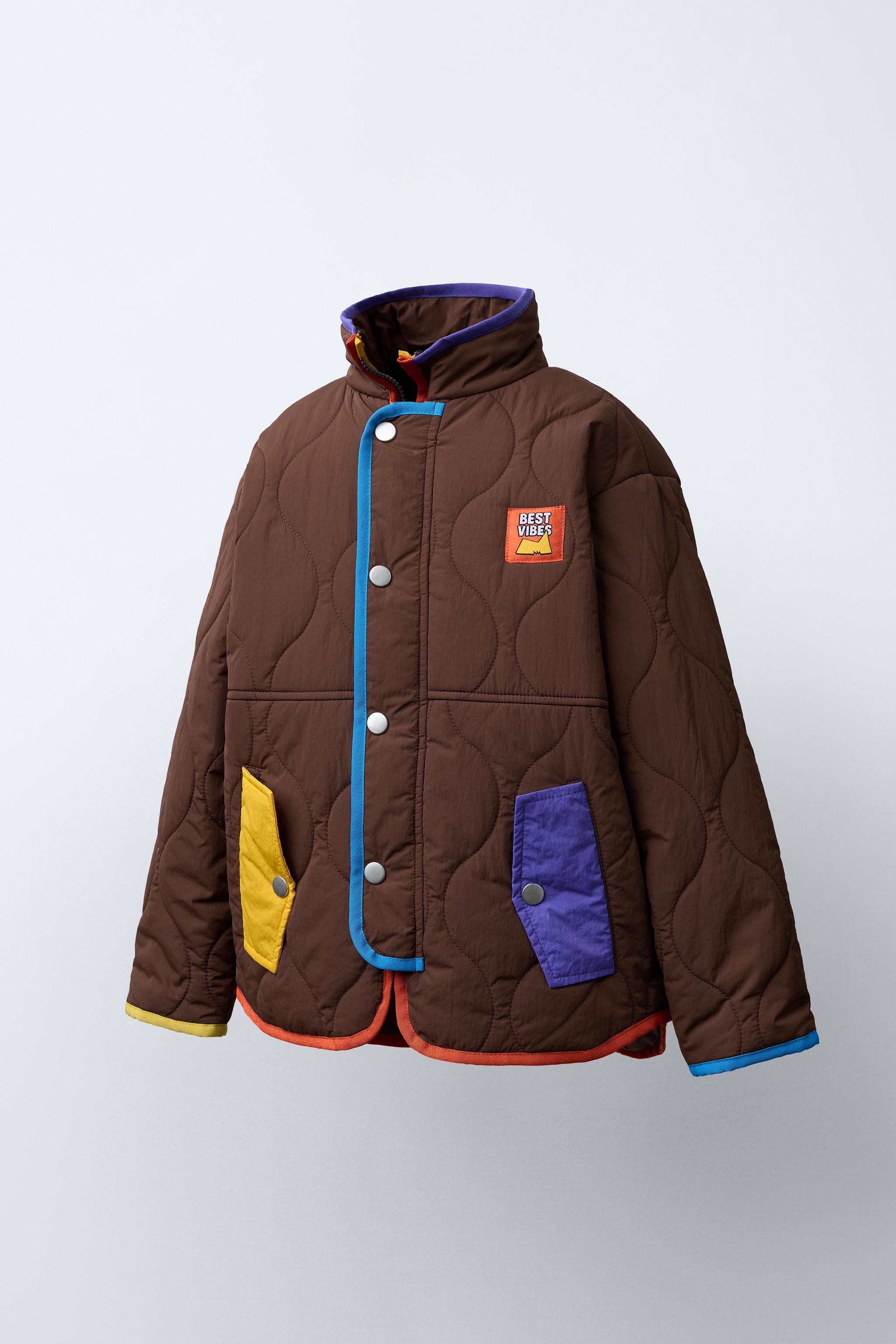 CONTRASTING DETAILS JACKET