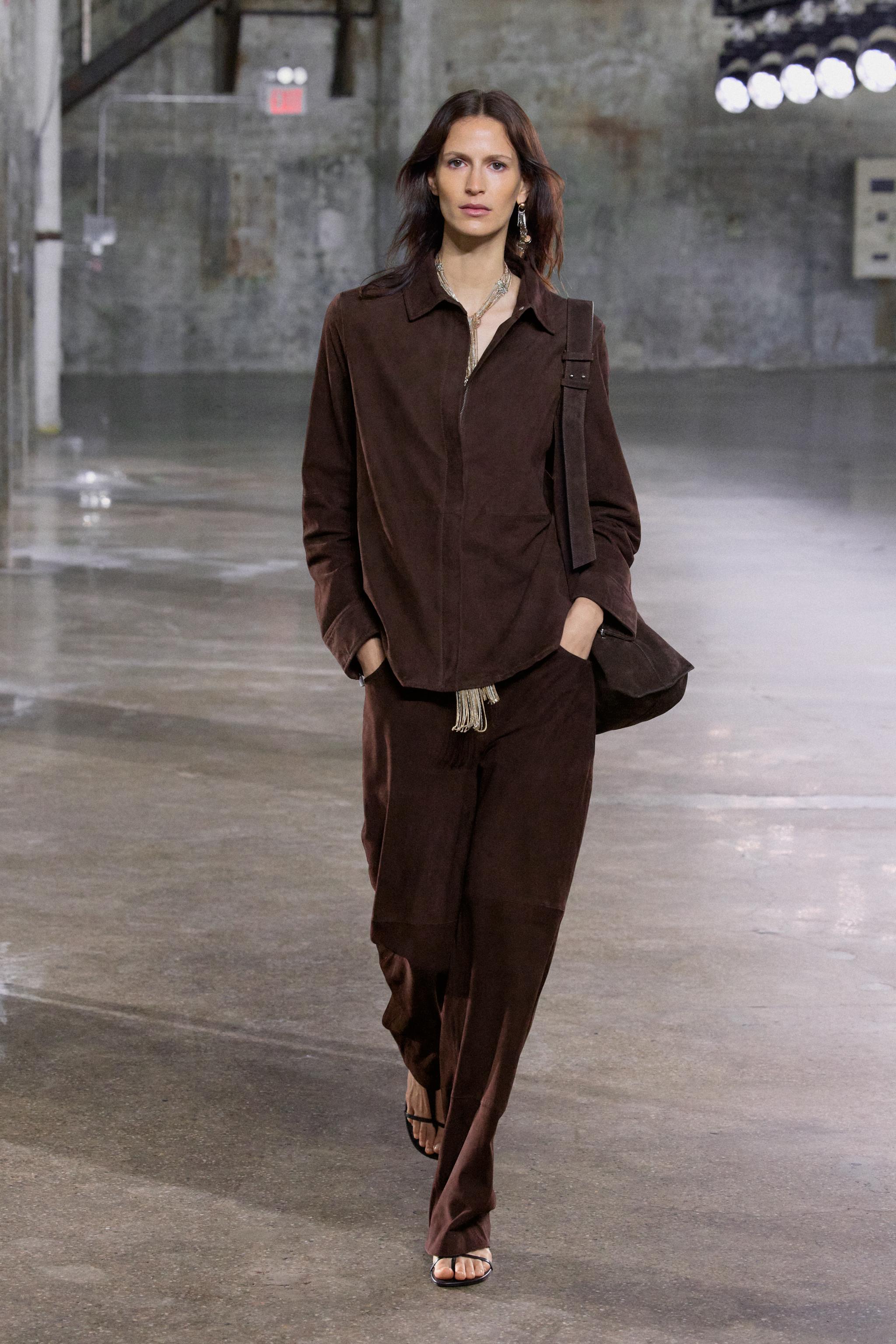 ZW COLLECTION LIMITED EDITION 100% SUEDE OVERSHIRT