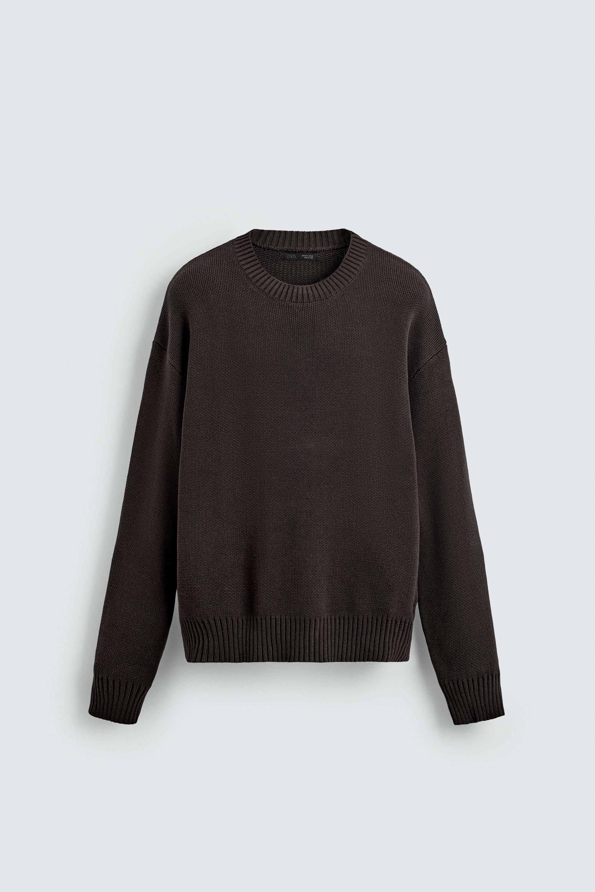 COTTON TEXTURE SWEATER