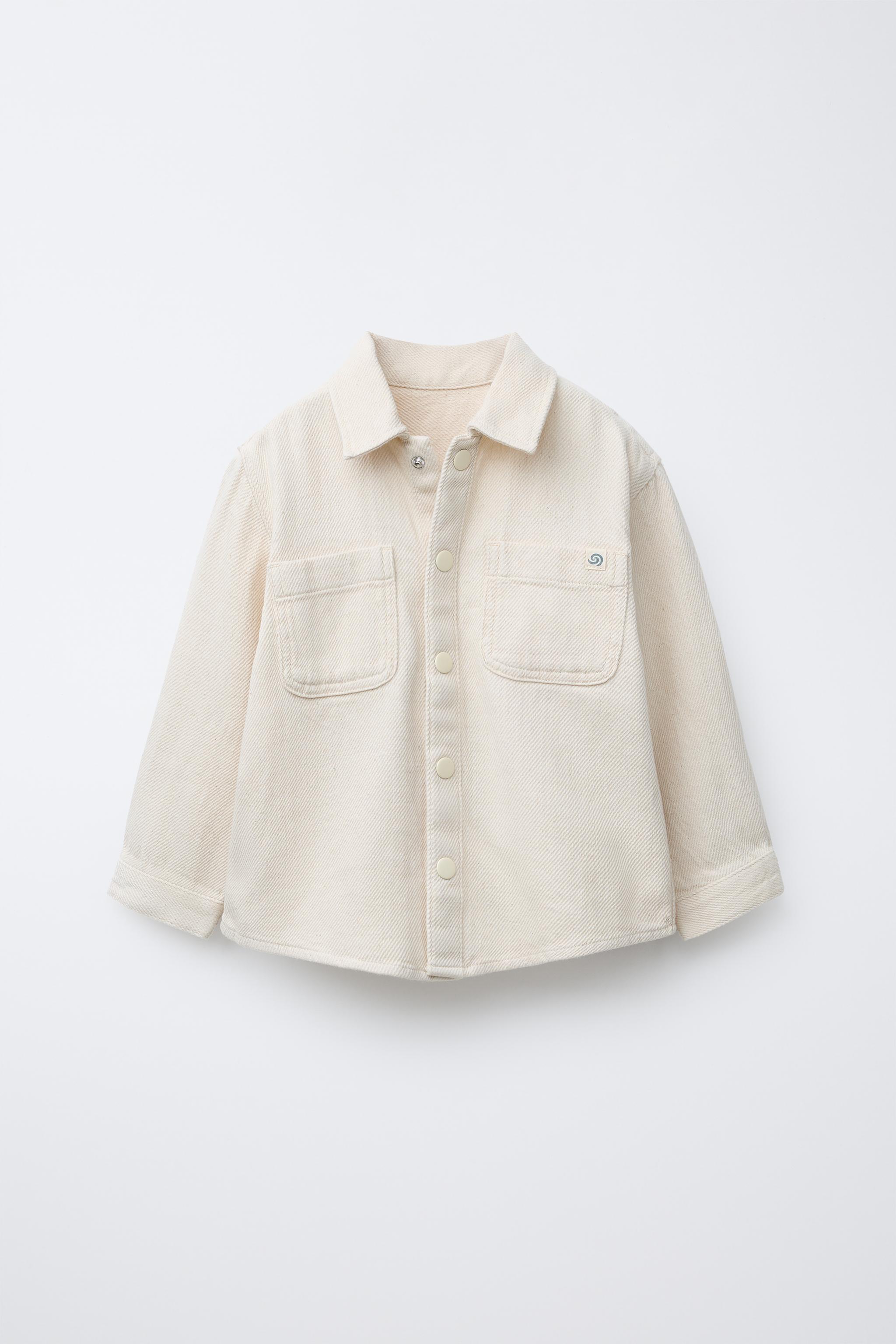 FLOWY SNAP BUTTON OVERSHIRT