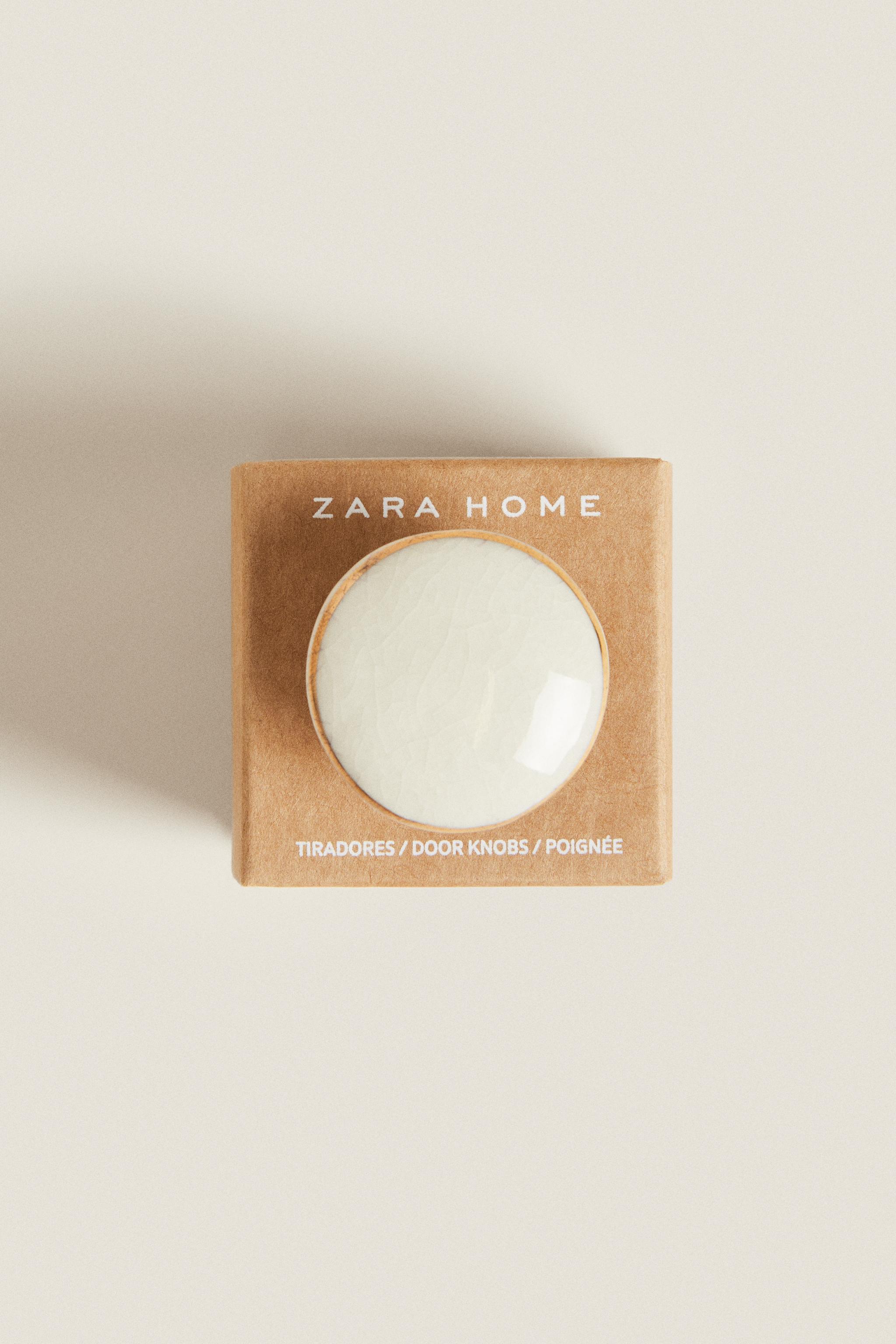 SET OF ROUND CERAMIC KNOBS (SET OF 2)