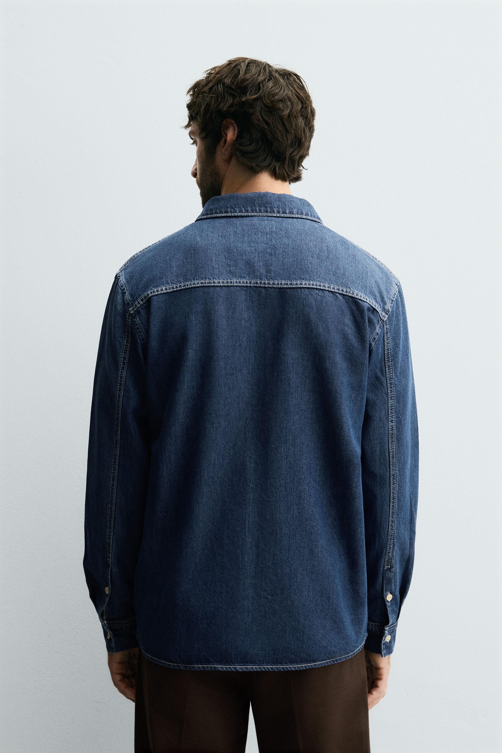 REGULAR FIT DENIM SHIRT