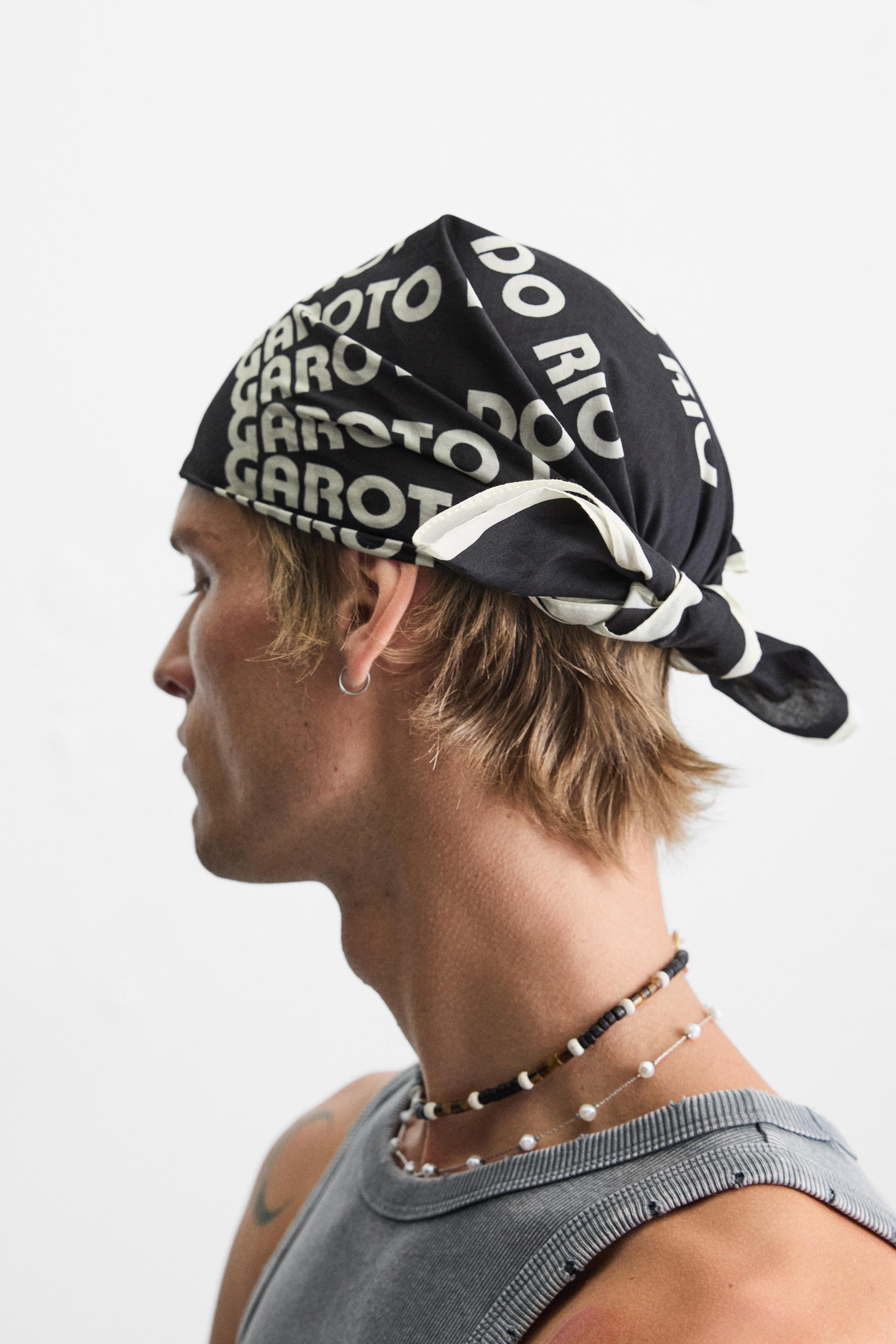 TEXT PRINT BANDANA
