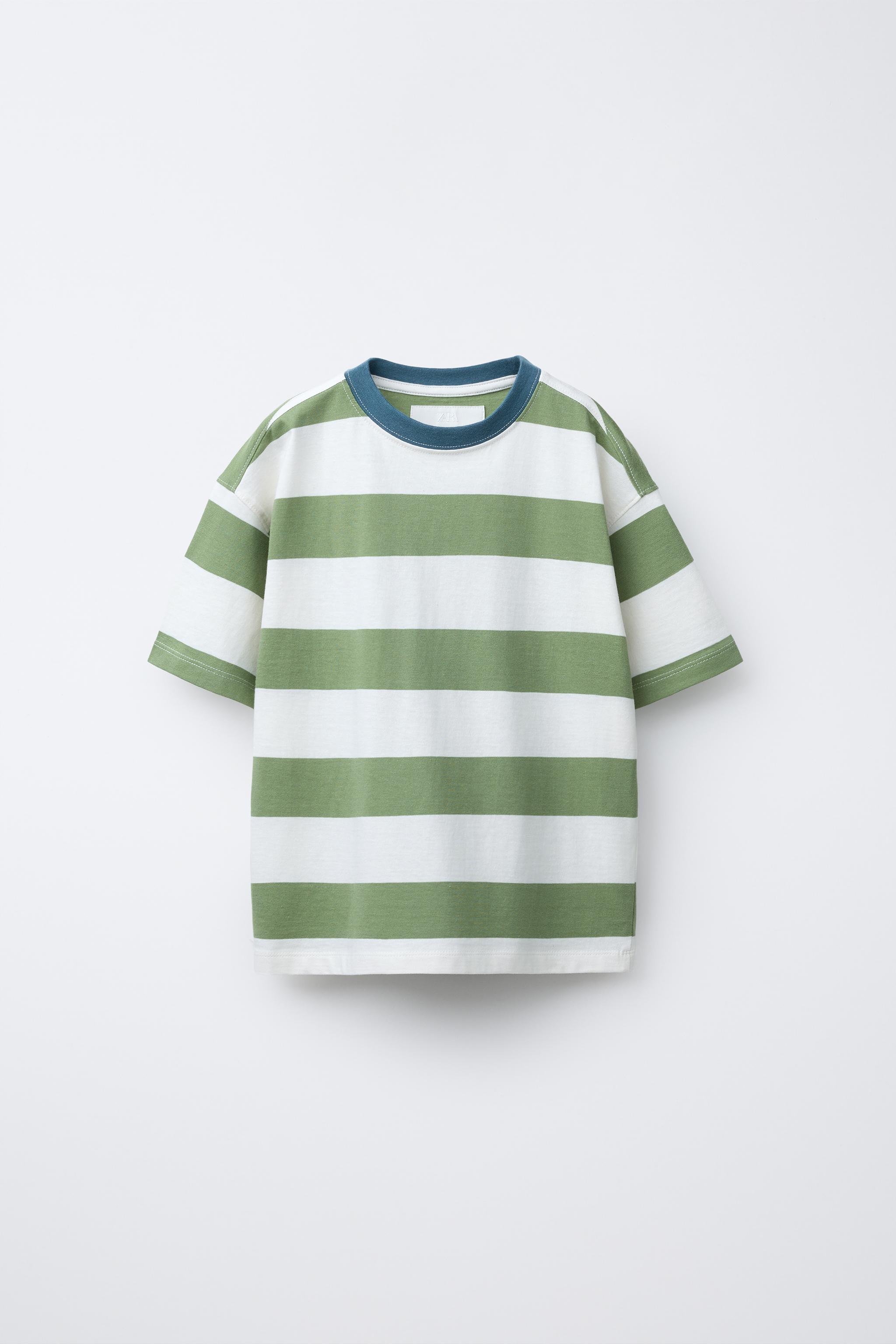 WIDE STRIPE T-SHIRT