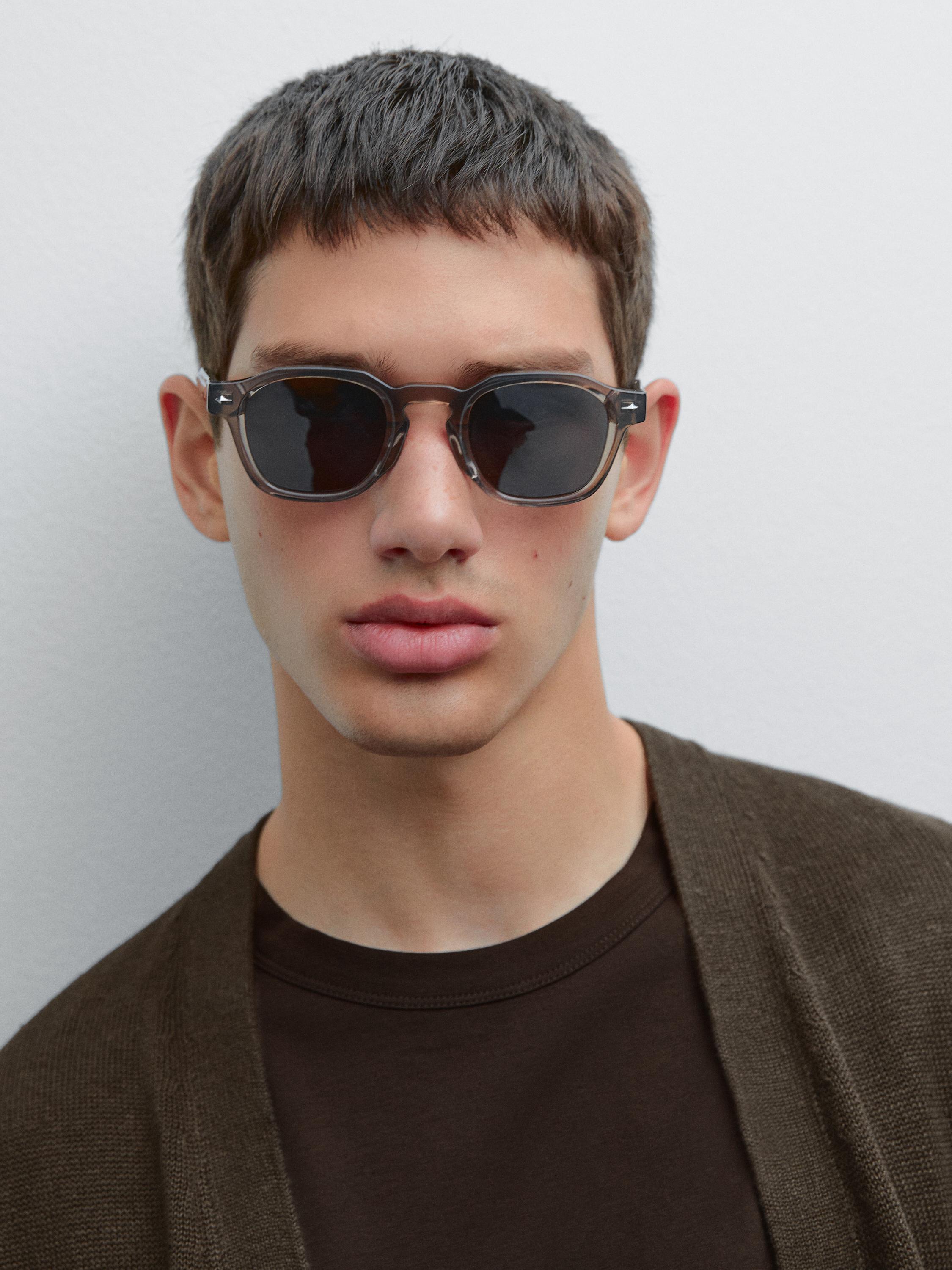 Linen blend knit cardigan