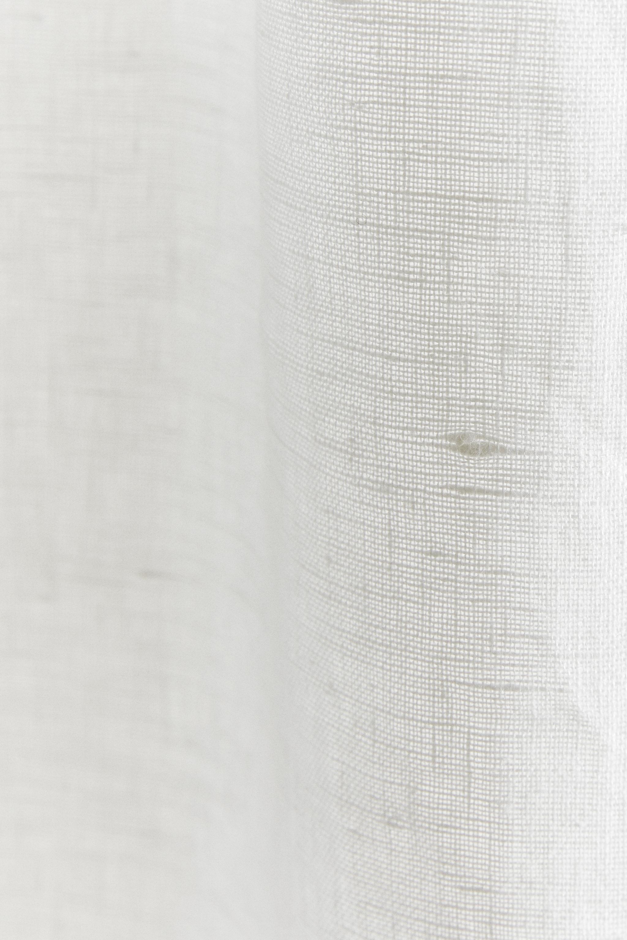 MEDIUM OPACITY FADED LINEN CURTAIN