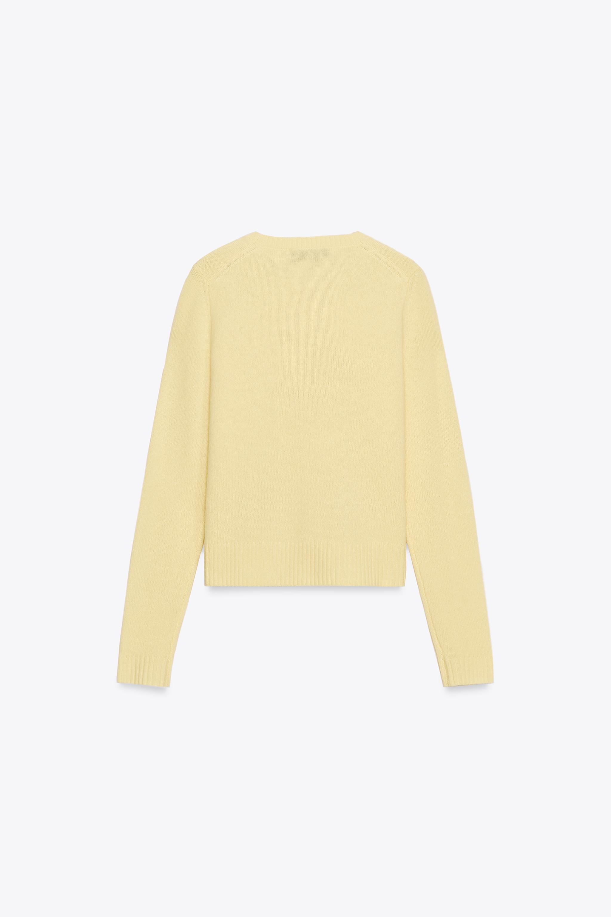 100% WOOL BASIC SWEATER