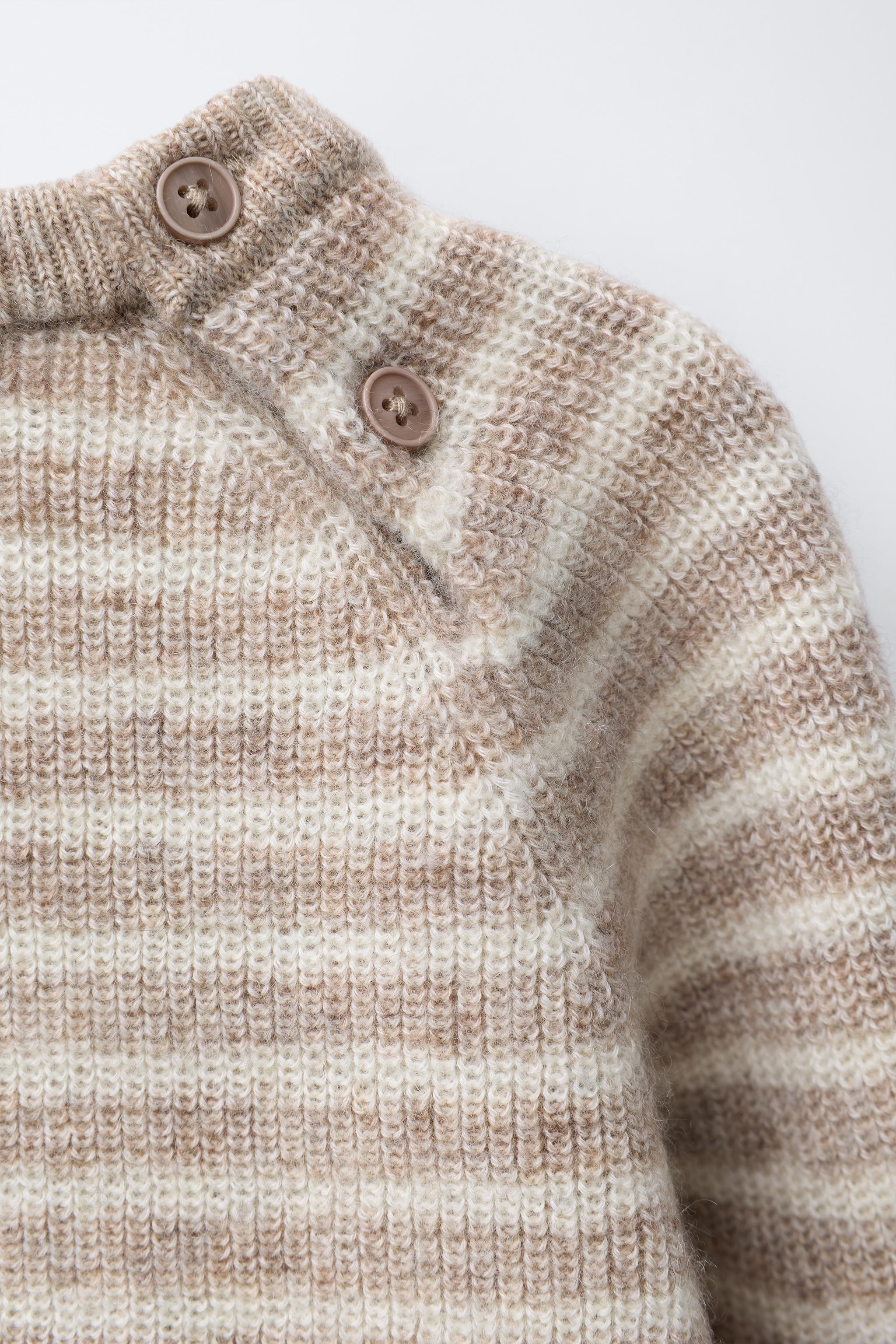 WOOL AND CASHMERE STRIPED SWEATER