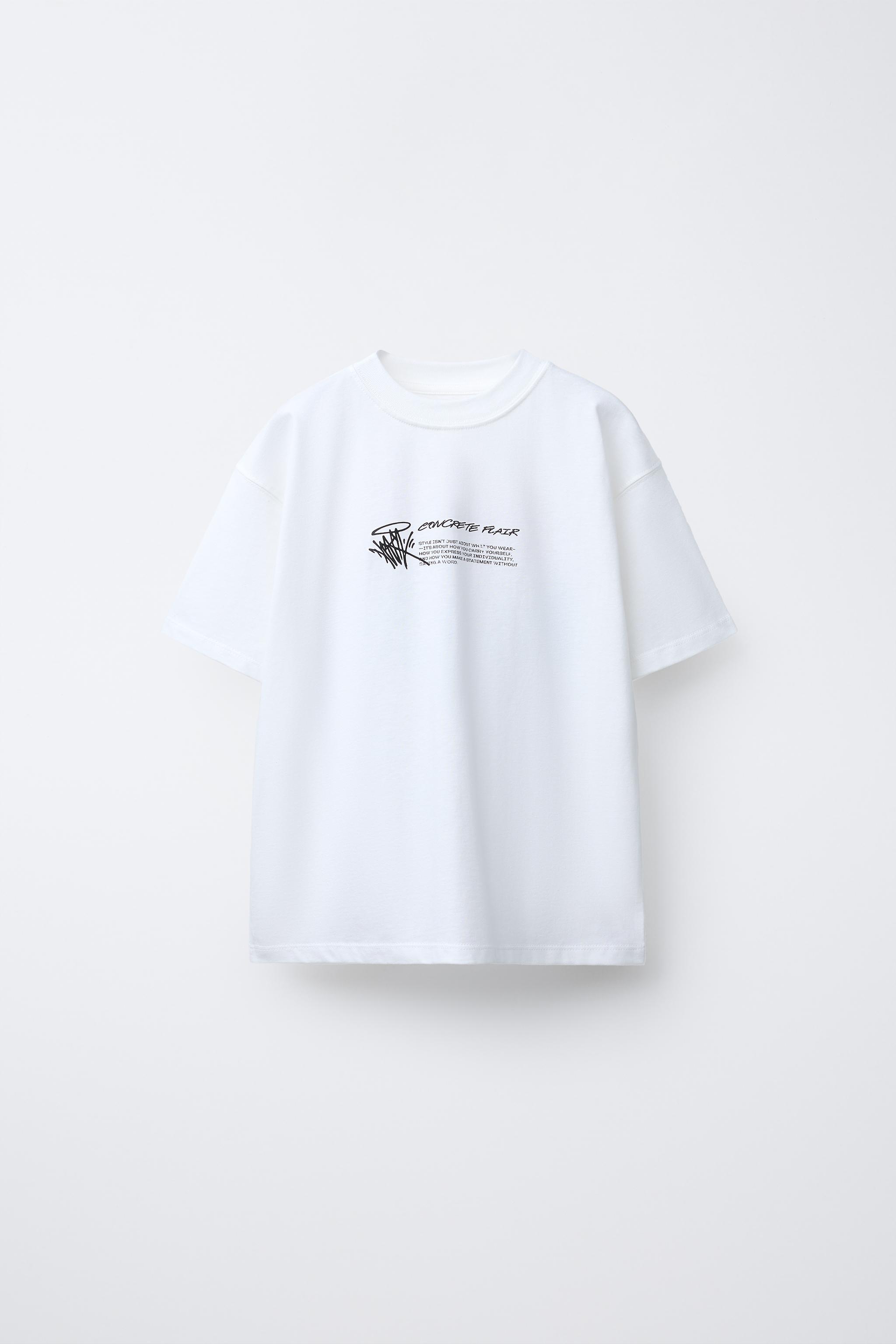 GRAFFITI PRINT T-SHIRT