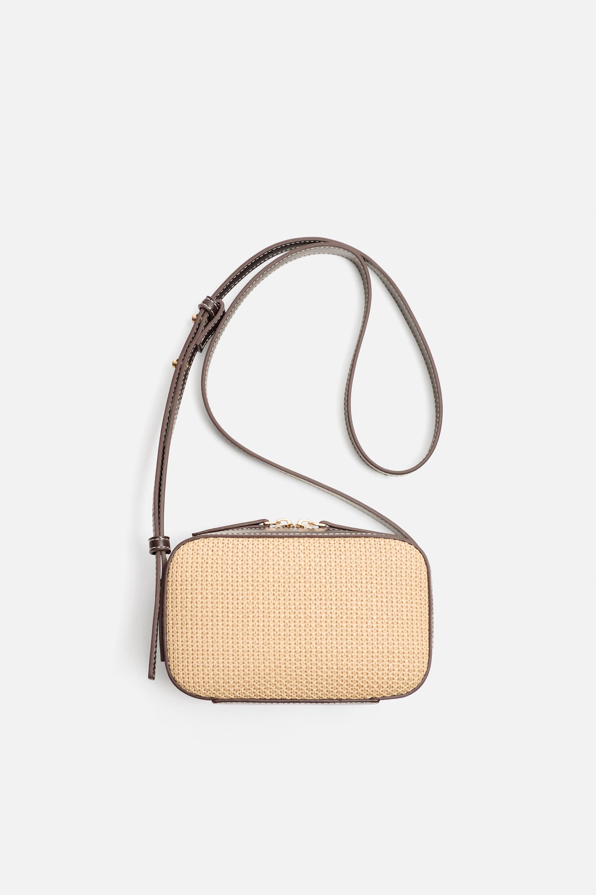 WOVEN CROSSBODY BAG