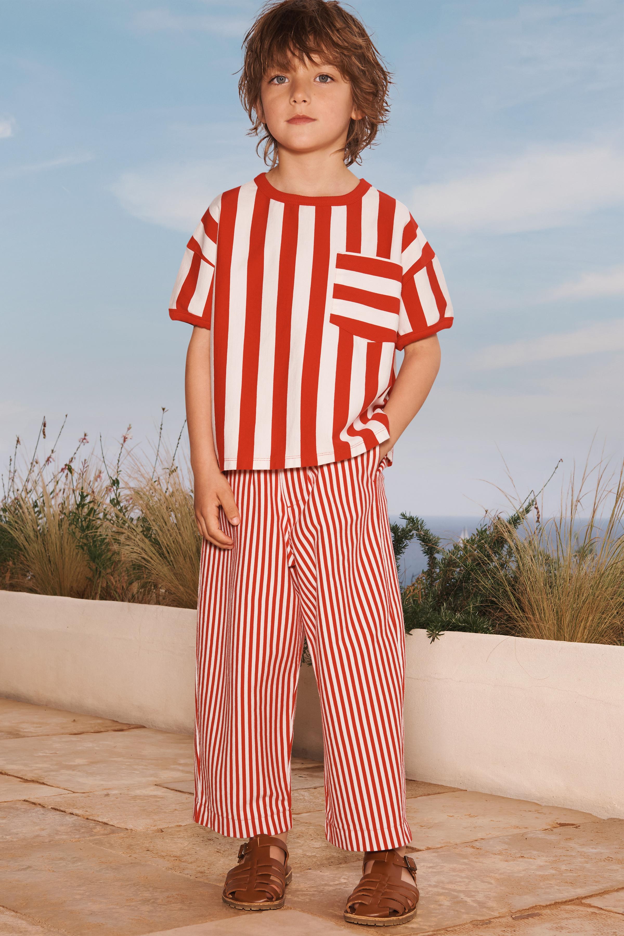 LIMITED EDITION STRIPED BALLOON PANTS