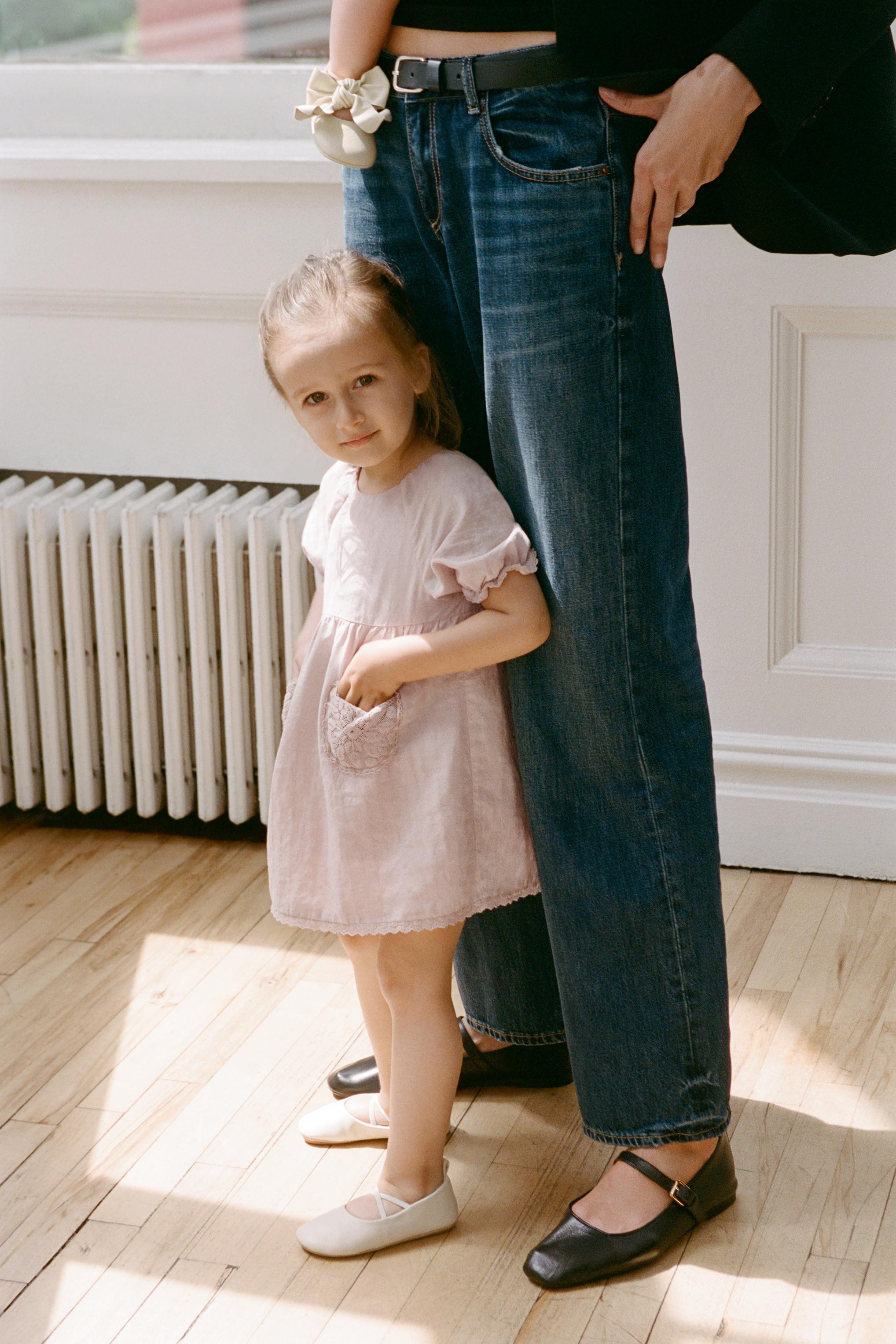 LACE DRESS AND BLOOMERS