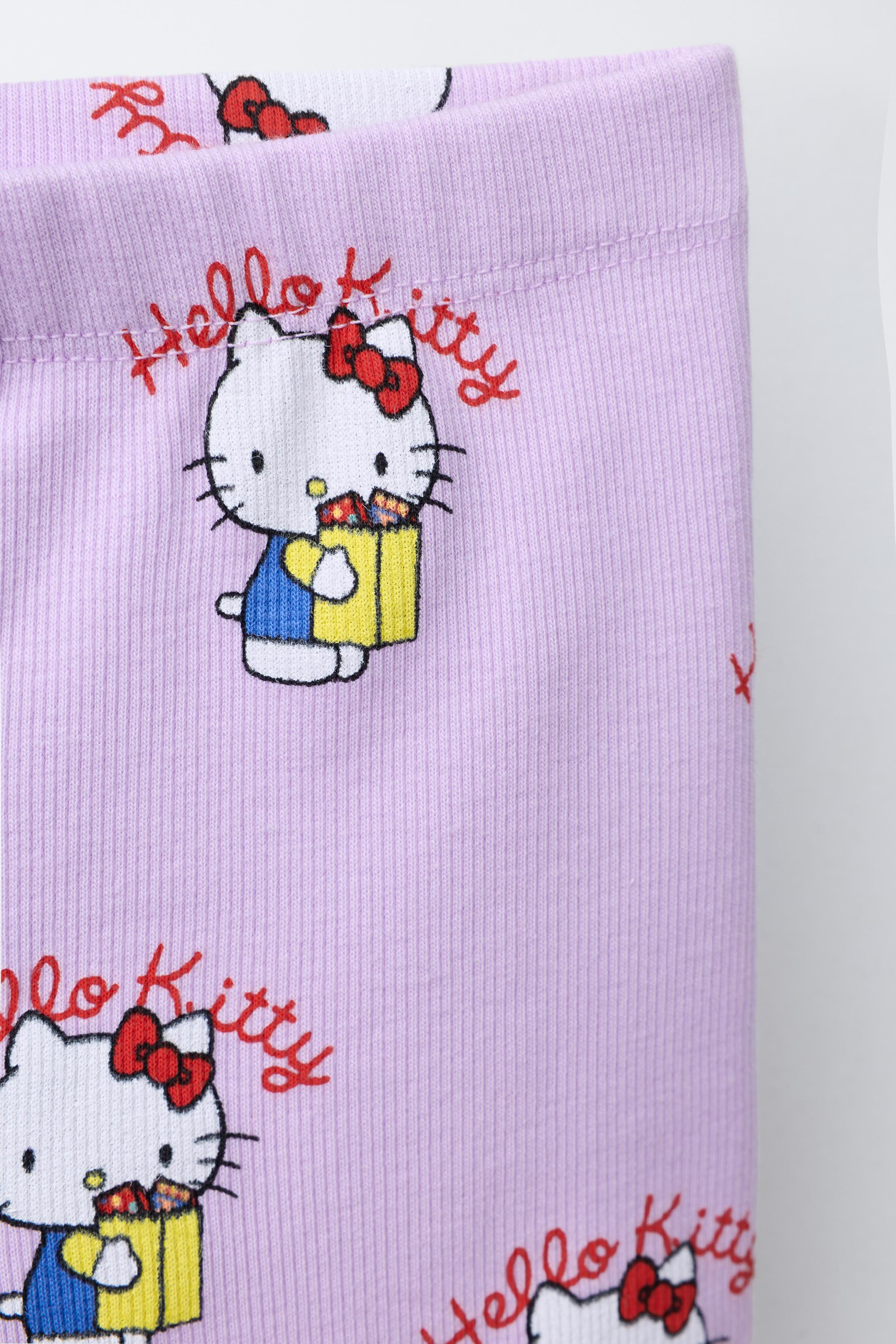 HELLO KITTY © SANRIO RIBBED BIKE SHORTS