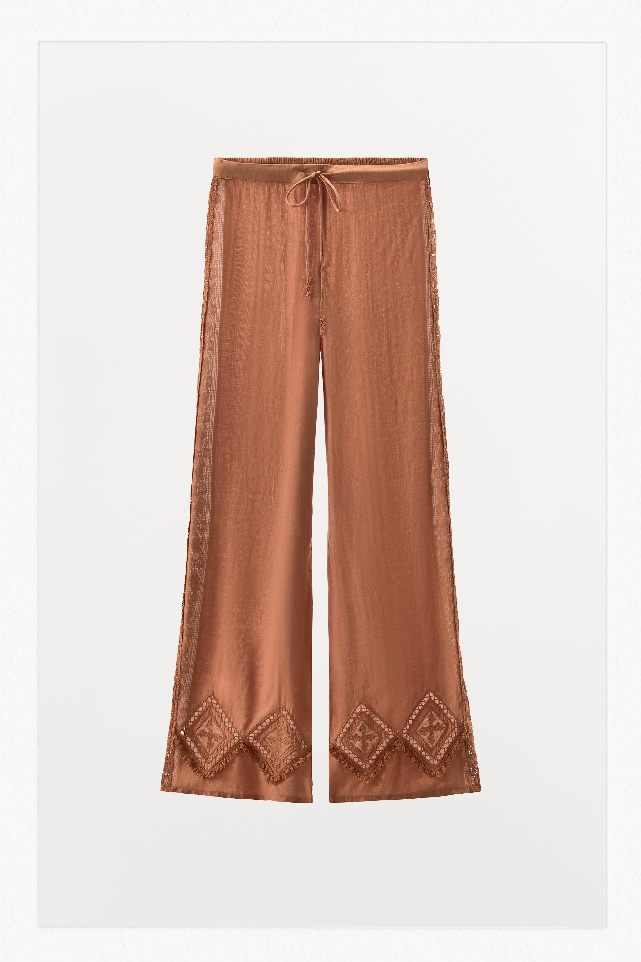 LIMITED EDITION RHOMBUS LACE PANTS