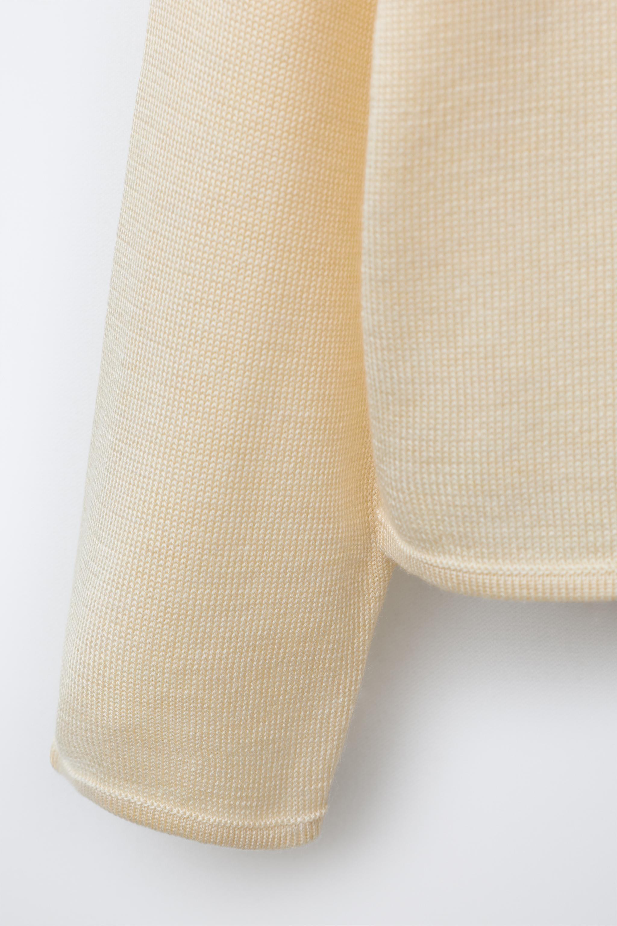 FLOWY SILK KNIT CARDIGAN