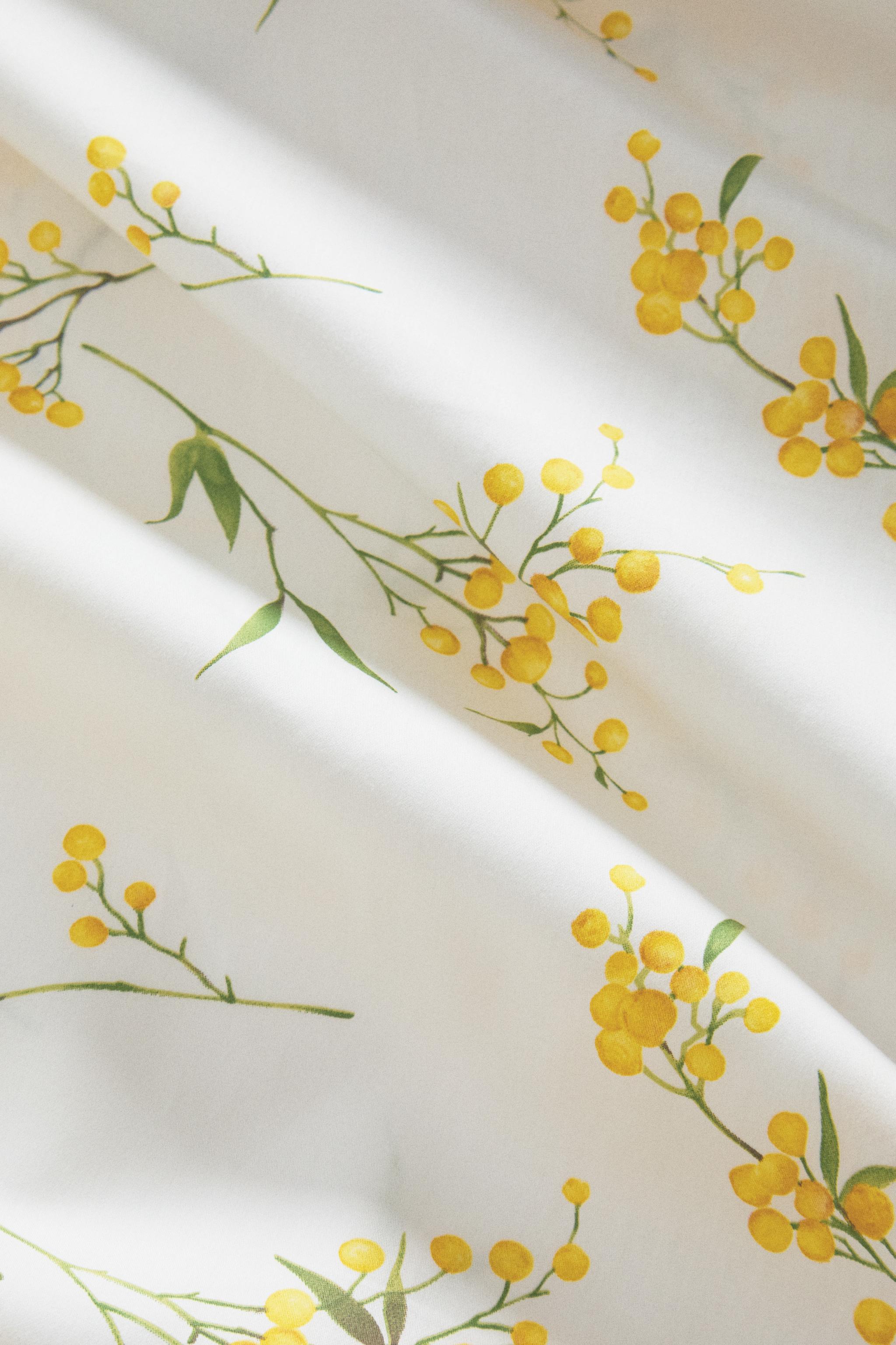 MIMOSA PRINT SATEEN DUVET COVER