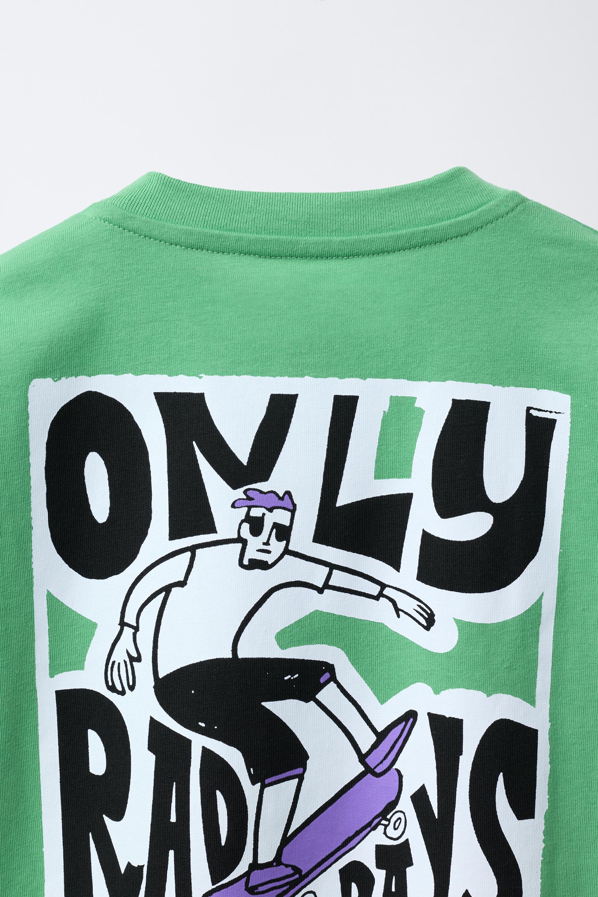 SKATER PRINT T-SHIRT