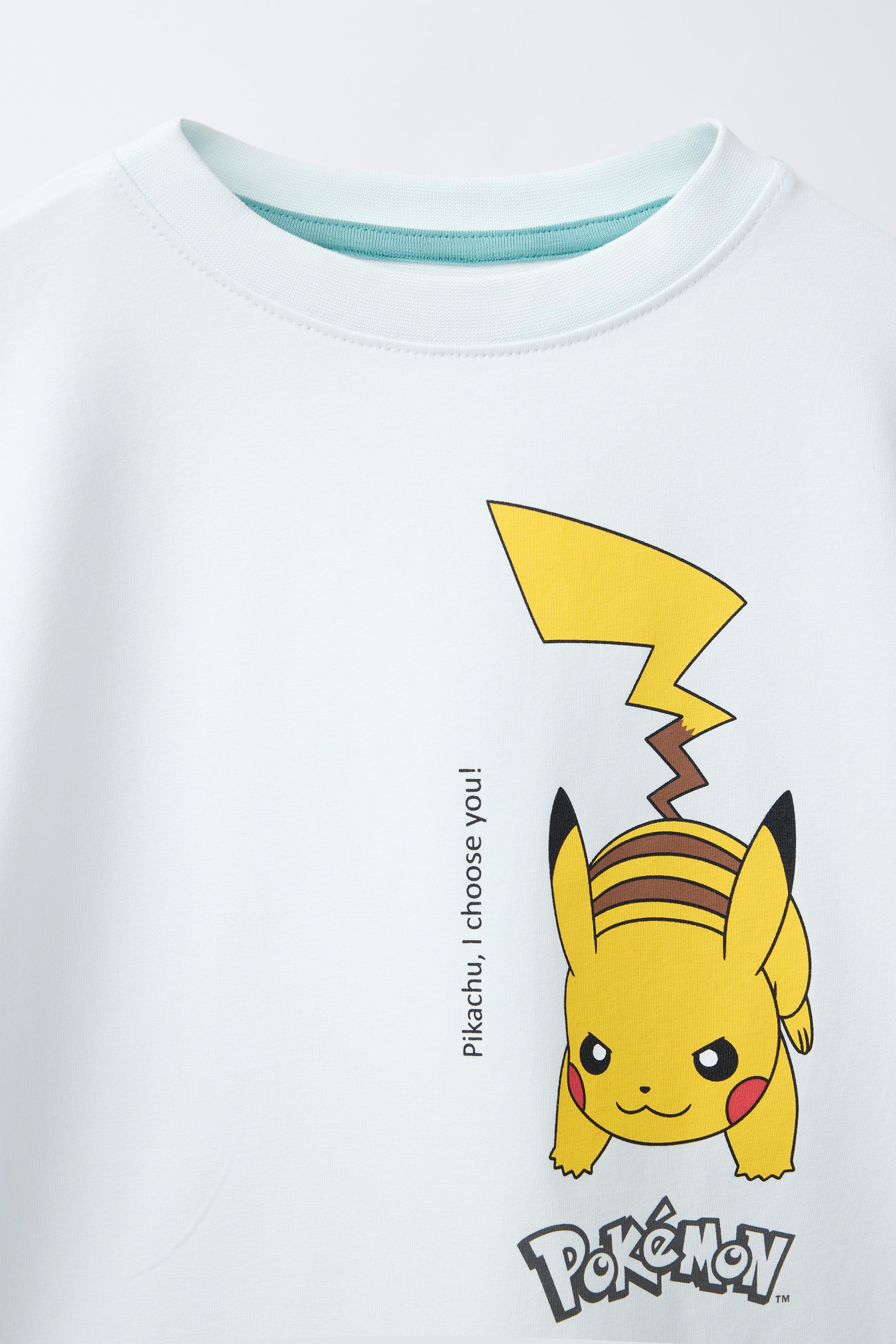 6-14 YEARS/ PIKACHU POKÉMON ™ T-SHIRT AND BERMUDA PAJAMAS
