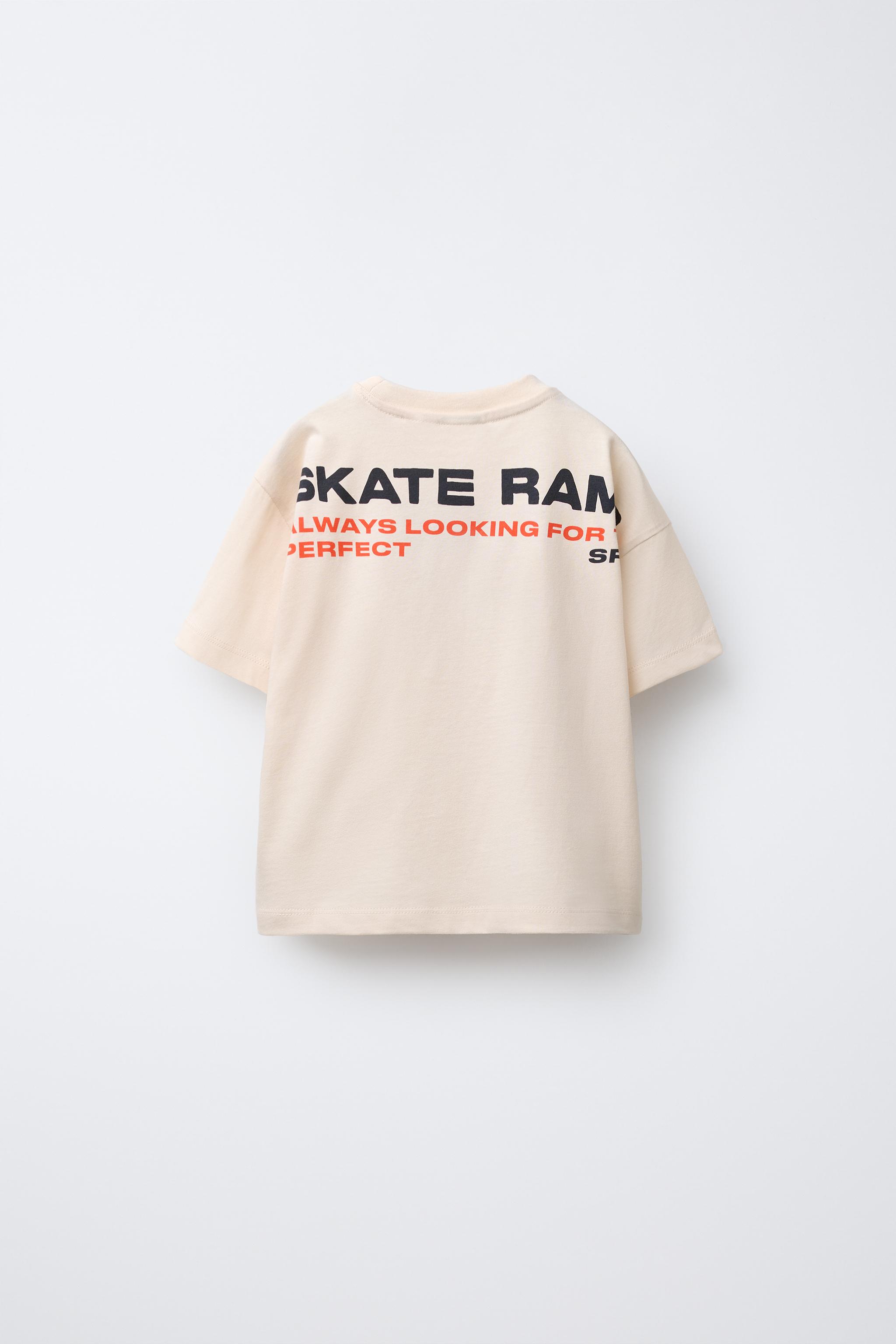 SKATE PRINT T-SHIRT