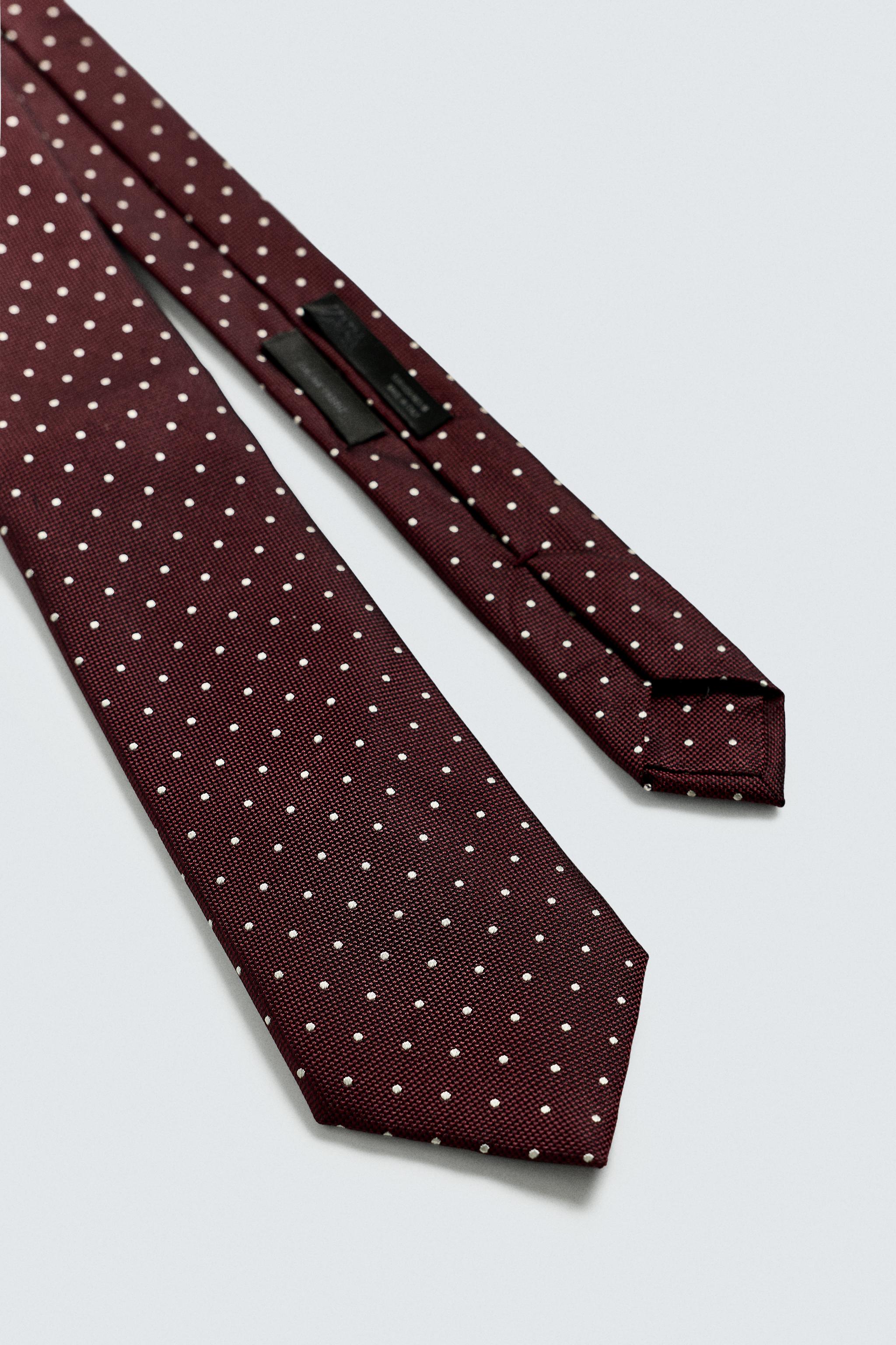 100% SILK JACQUARD TIE
