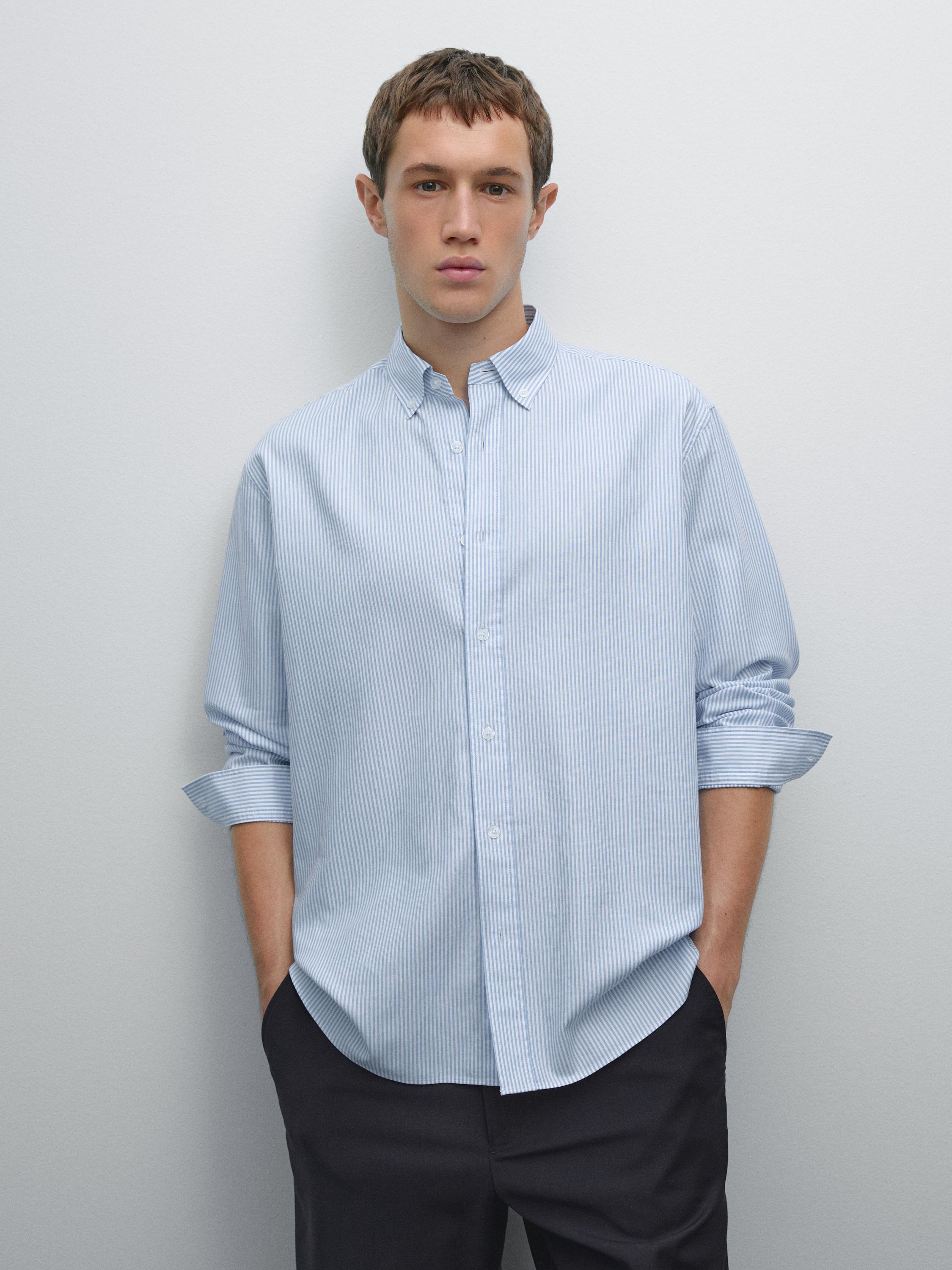 100% cotton Oxford shirt