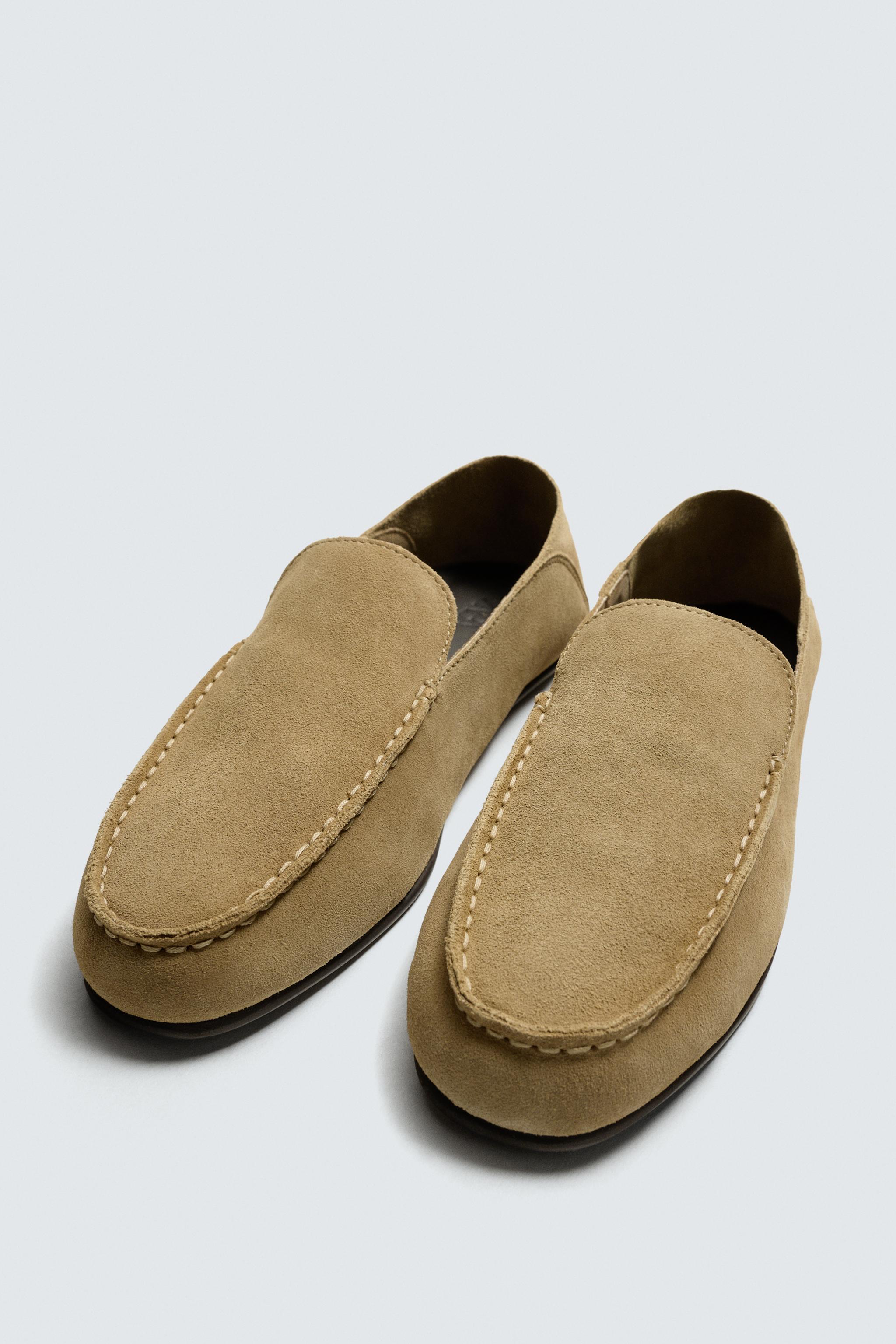LEATHER LOAFERS