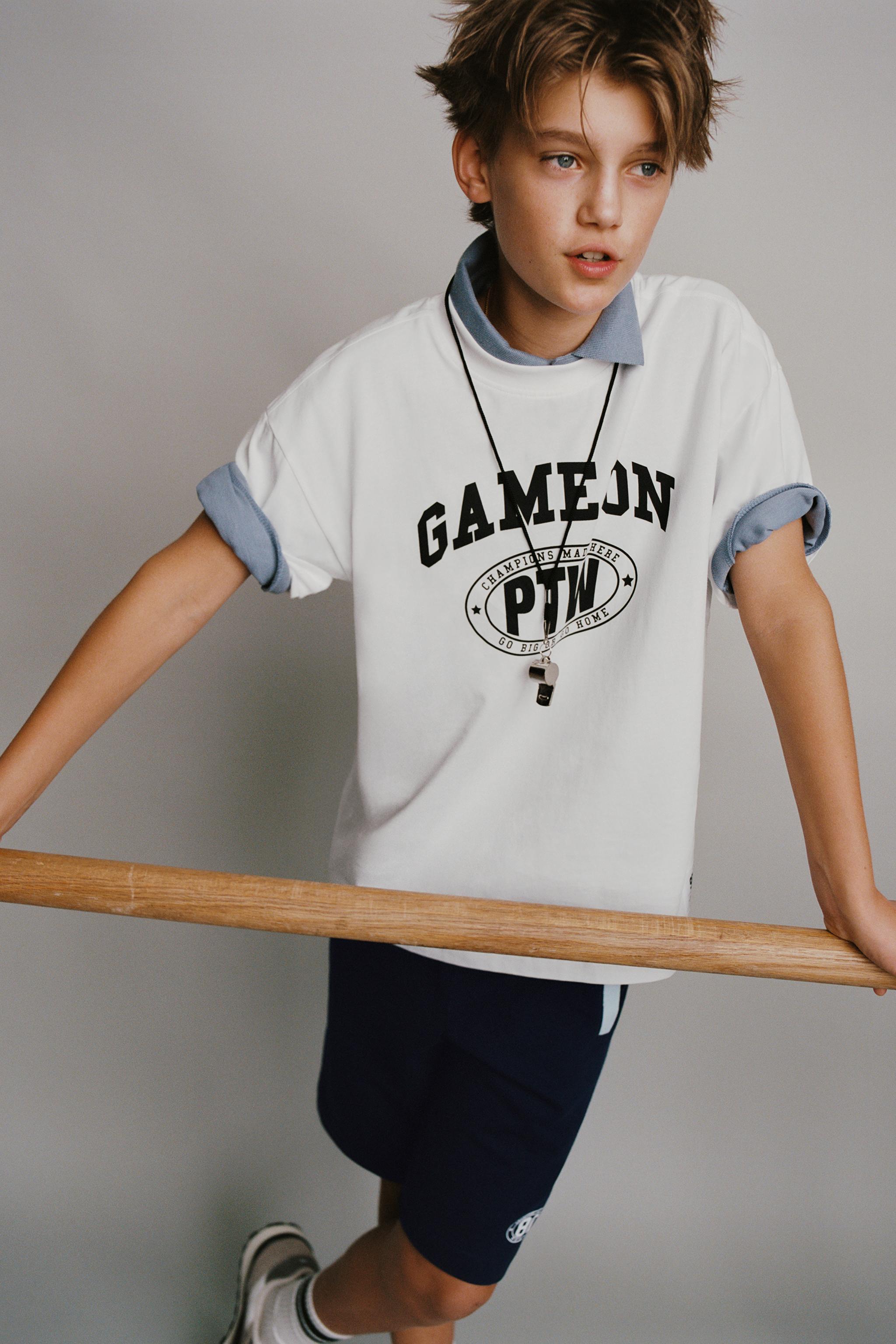 CONTRAST PIPING JOGGING SHORTS