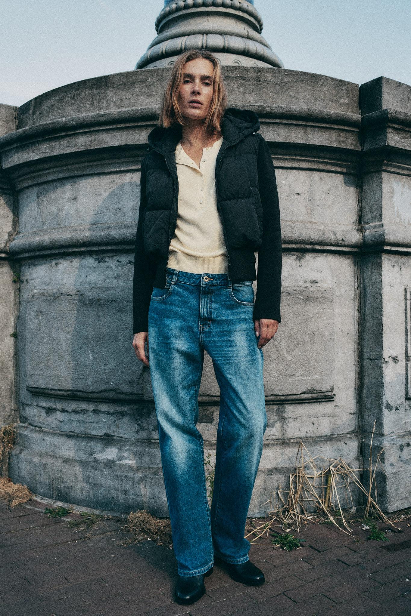 HOODED PADDED JACKET