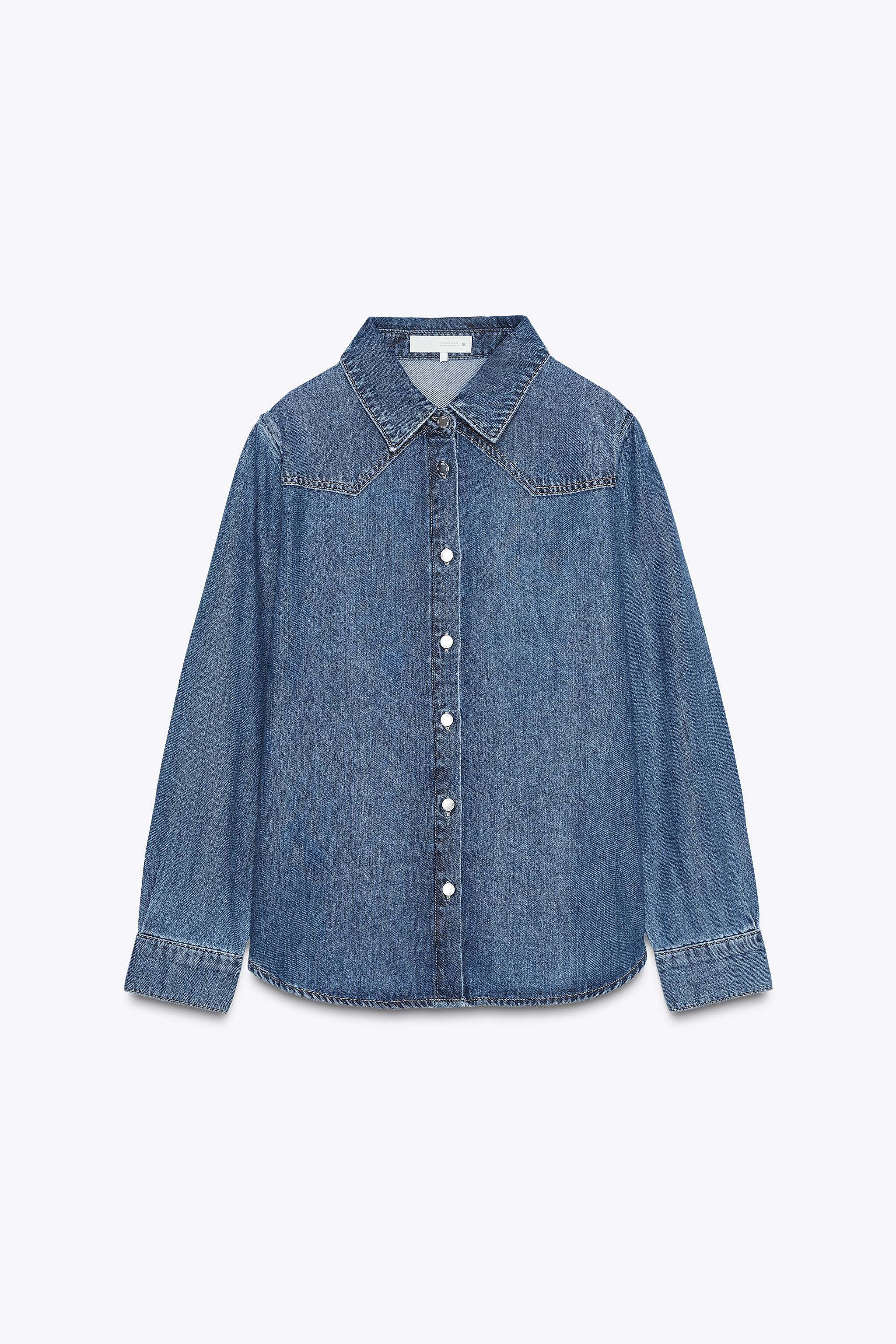 Z1975 FLOWY DENIM SHIRT