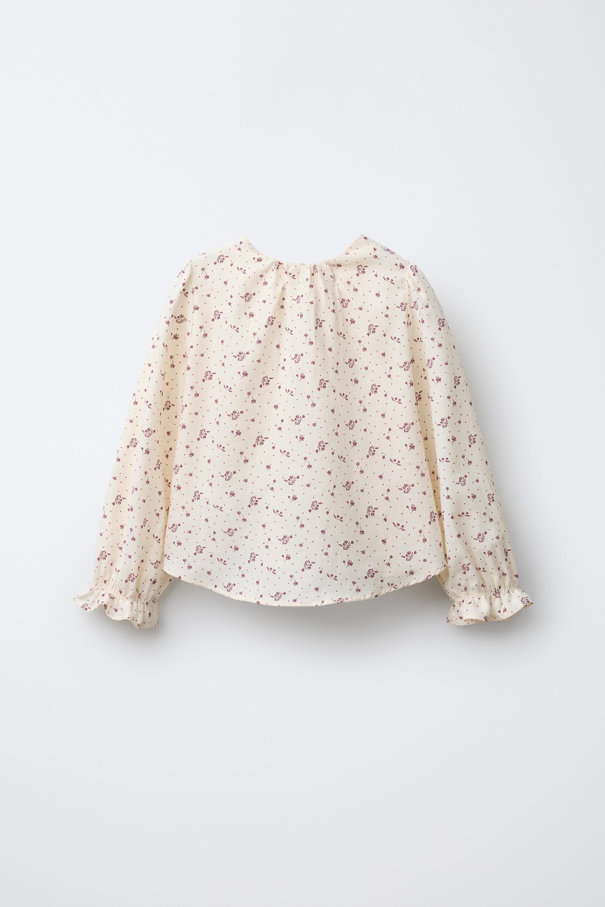 FLORAL PRINT BLOUSE