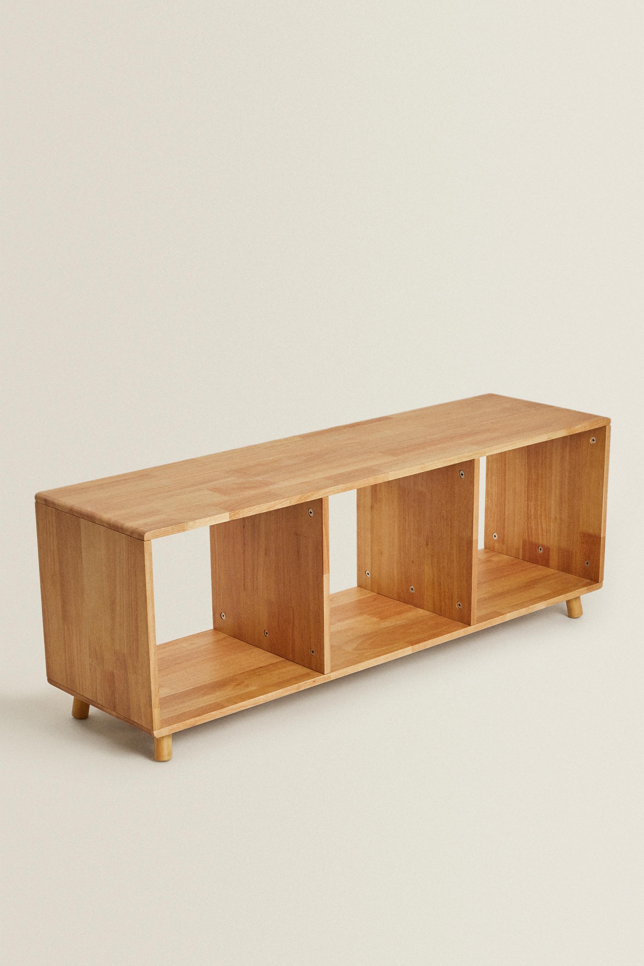 WOOD STORAGE SIDEBOARD